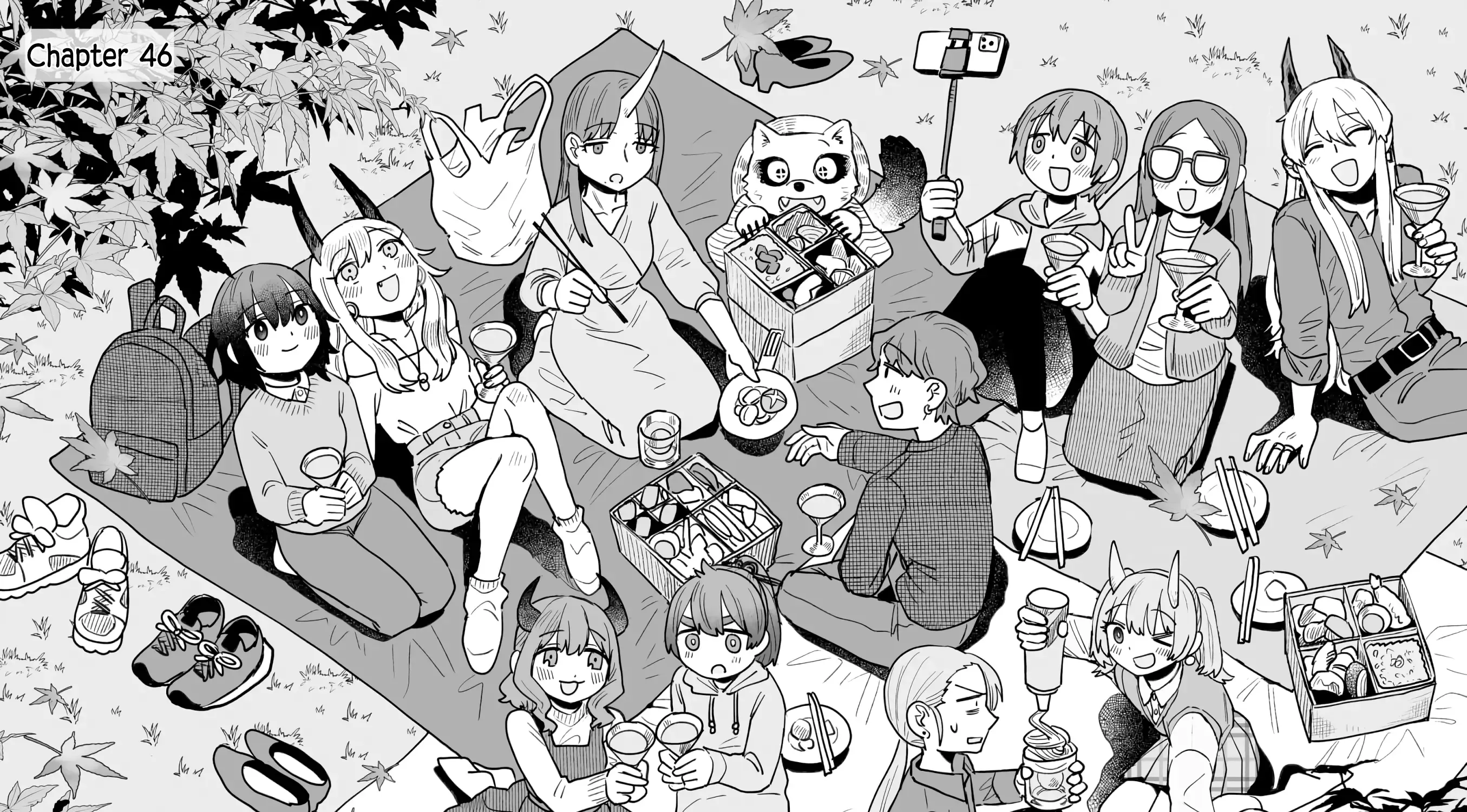 Alcohol and Ogre-girls Zinmanga X Chapter 46 Page 3