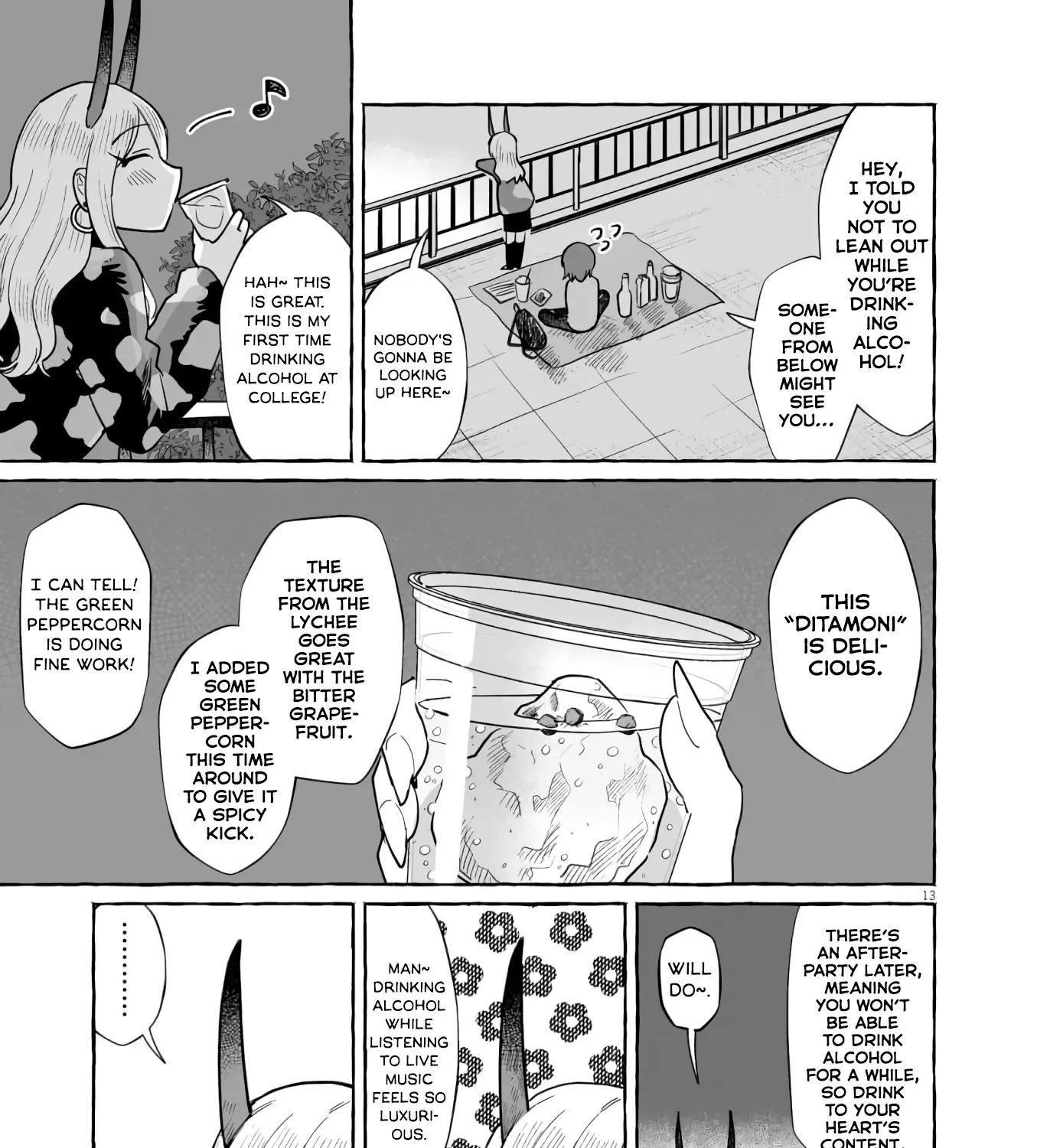 Alcohol and Ogre-girls Zinmanga X Chapter 42 Page 25