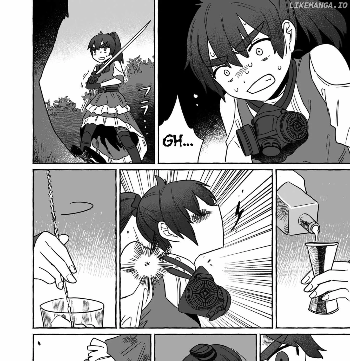 Alcohol and Ogre-girls Zinmanga X Chapter 40 Page 43