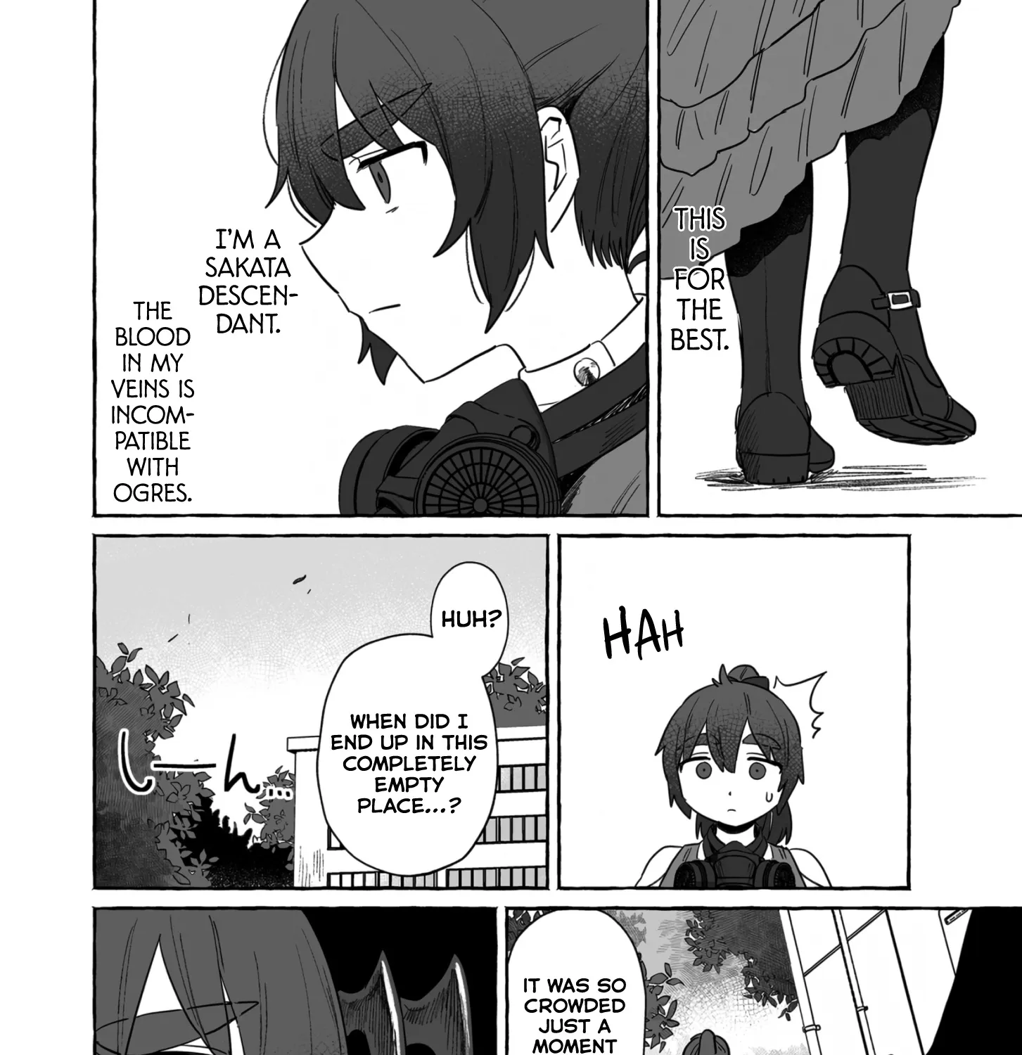 Alcohol and Ogre-girls Zinmanga X Chapter 38 Page 35