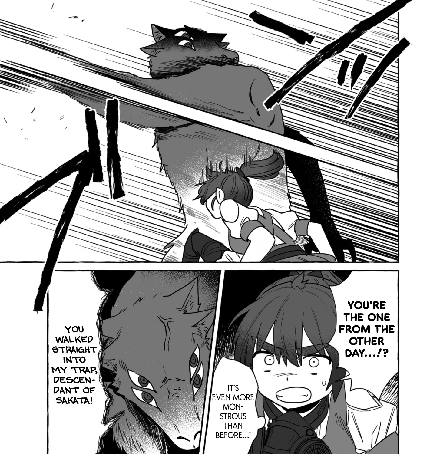 Alcohol and Ogre-girls Zinmanga X Chapter 38 Page 37