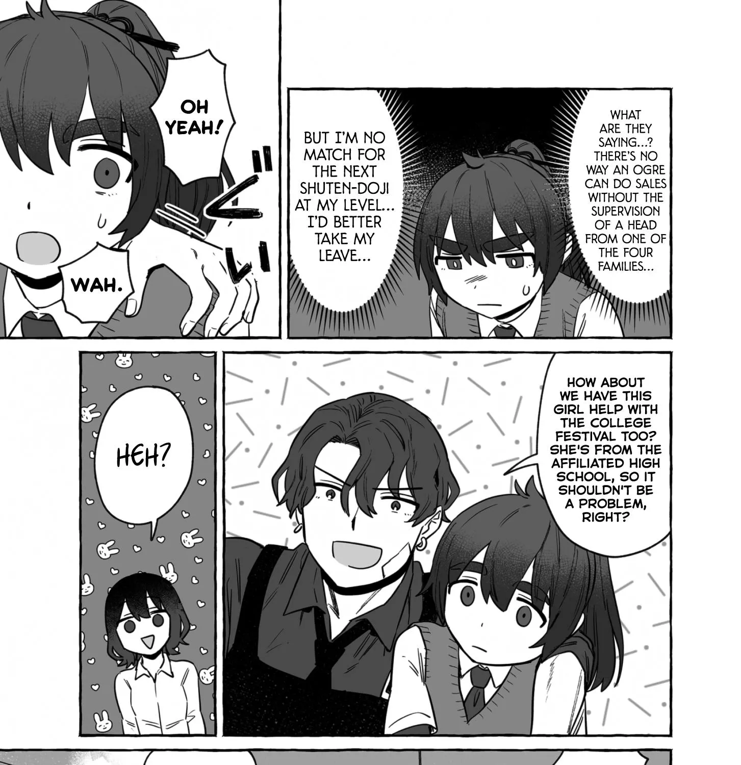 Alcohol and Ogre-girls Zinmanga X Chapter 34 Page 37
