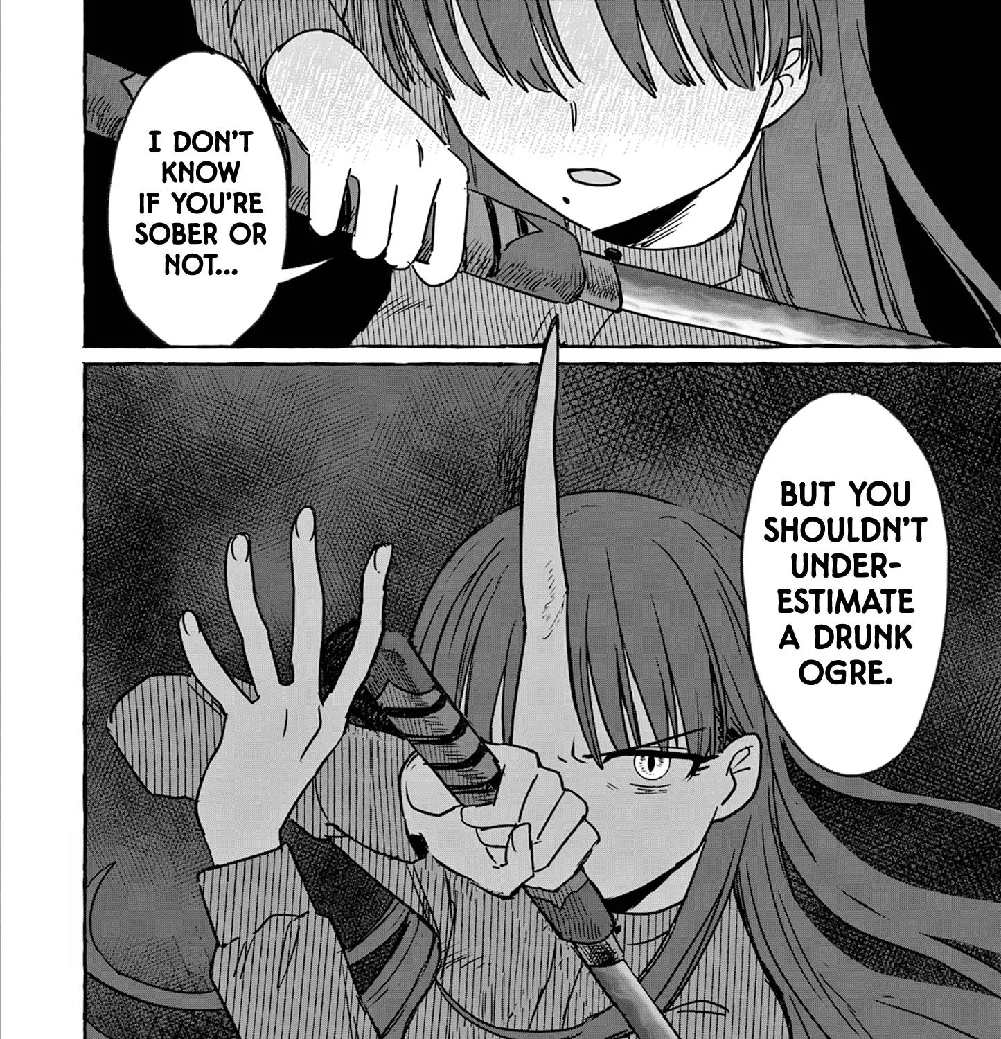 Alcohol and Ogre-girls Zinmanga X Chapter 27 Page 55