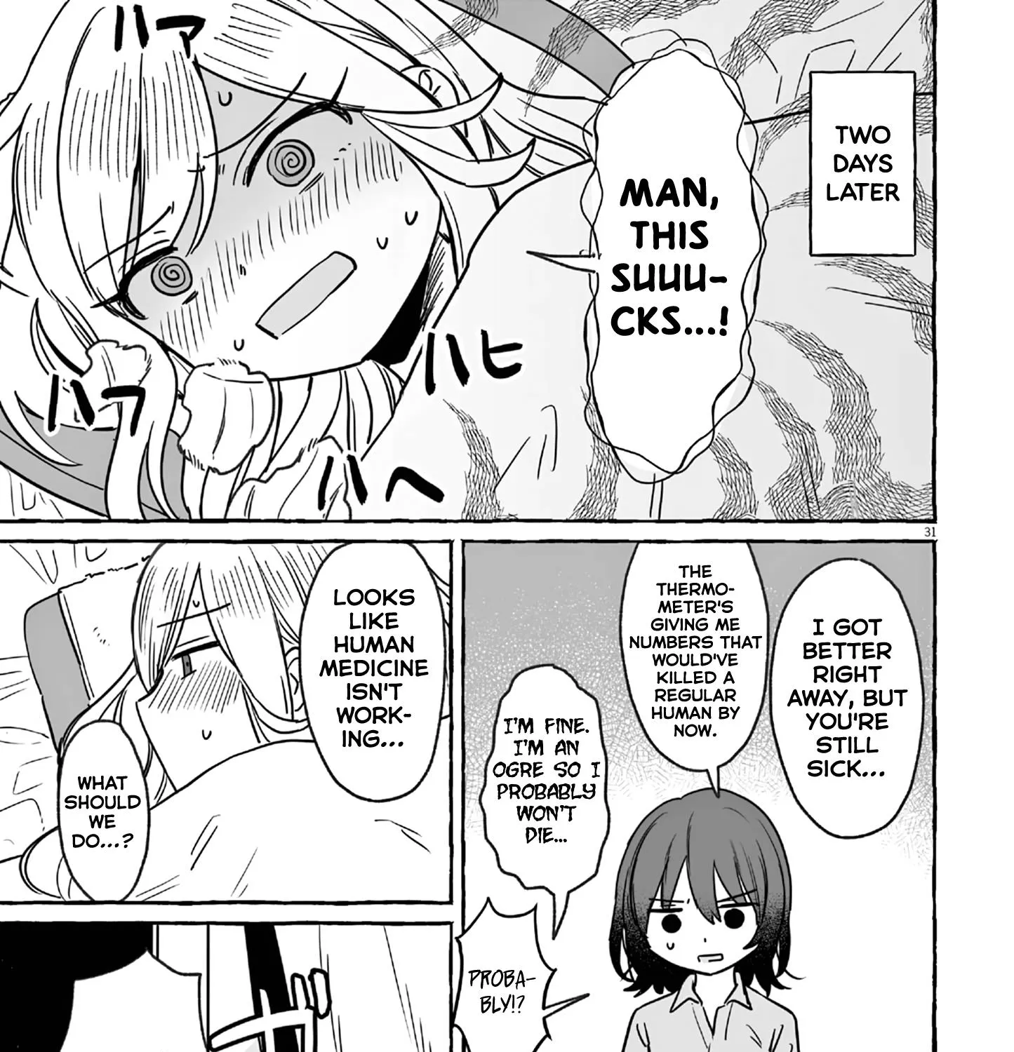Alcohol and Ogre-girls Zinmanga X Chapter 24 Page 61