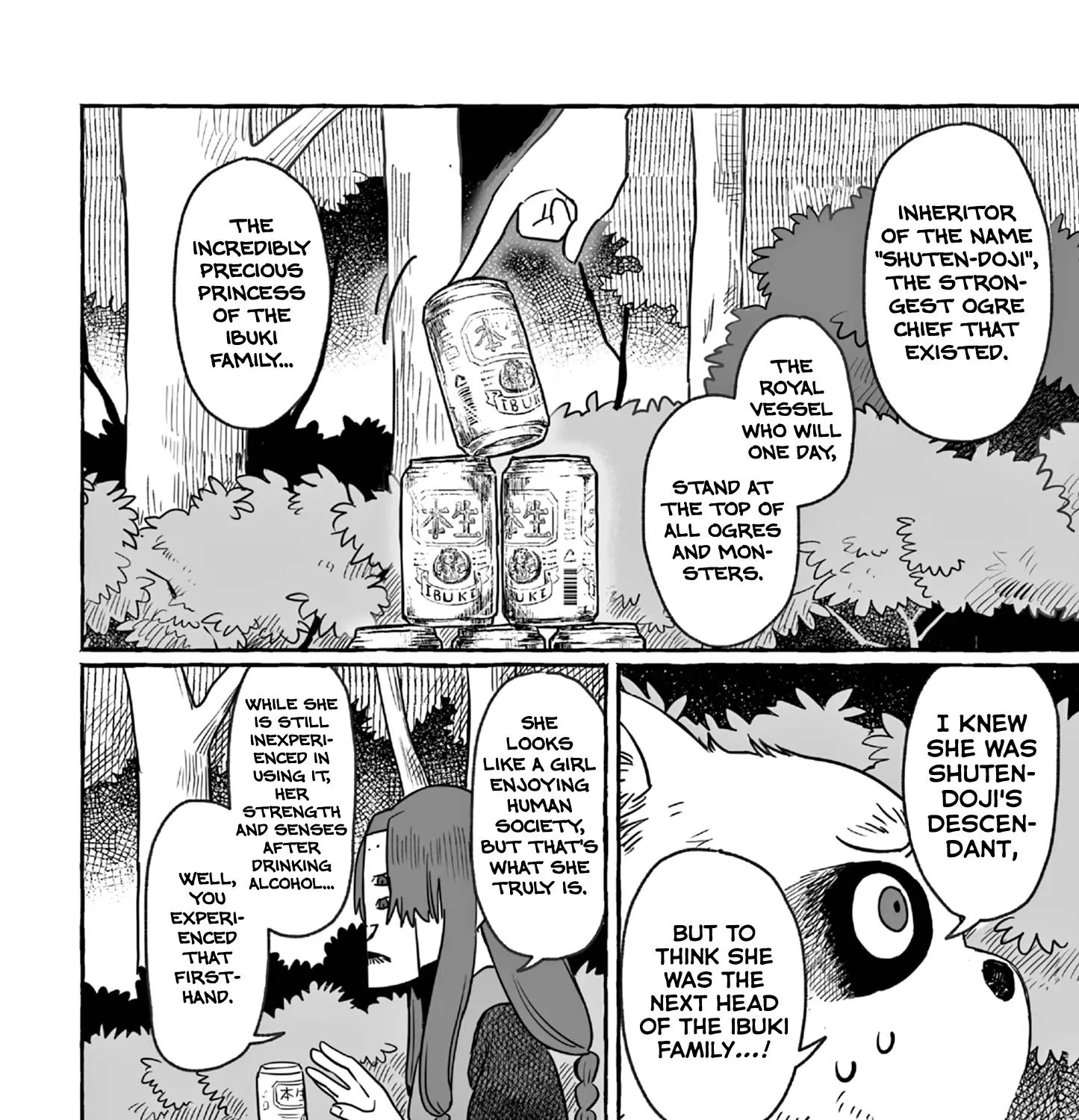 Alcohol and Ogre-girls Zinmanga X Chapter 23 Page 3