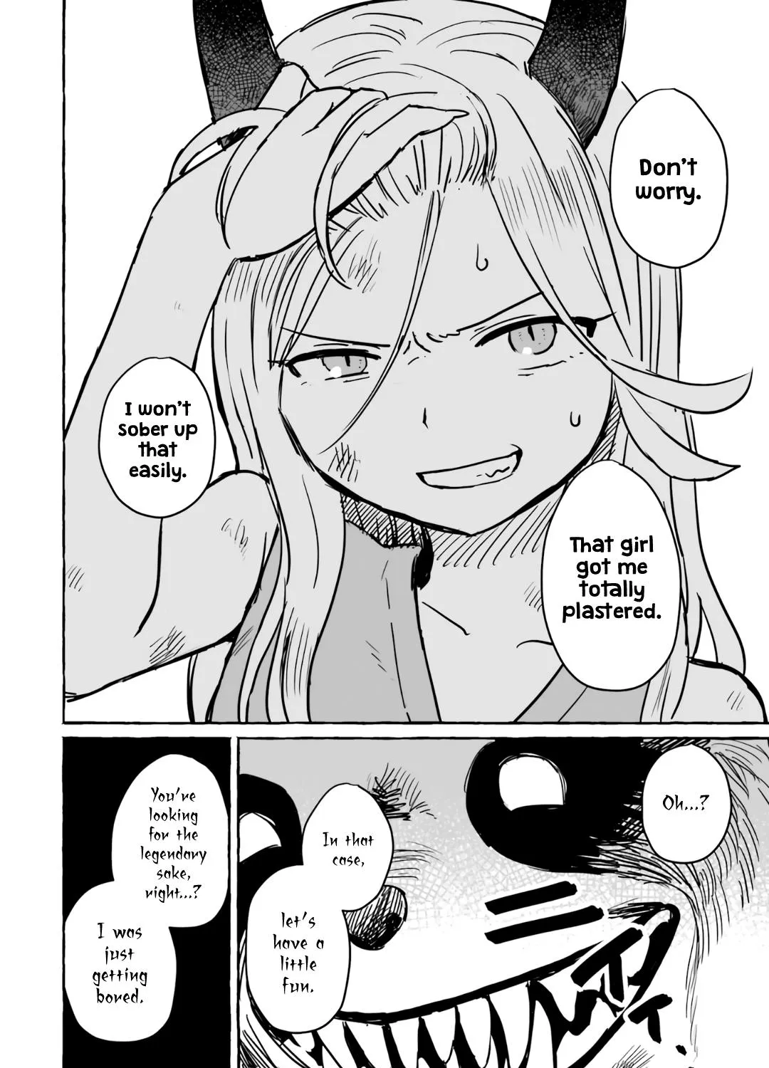 Alcohol and Ogre-girls Zinmanga X Chapter 13 Page 45