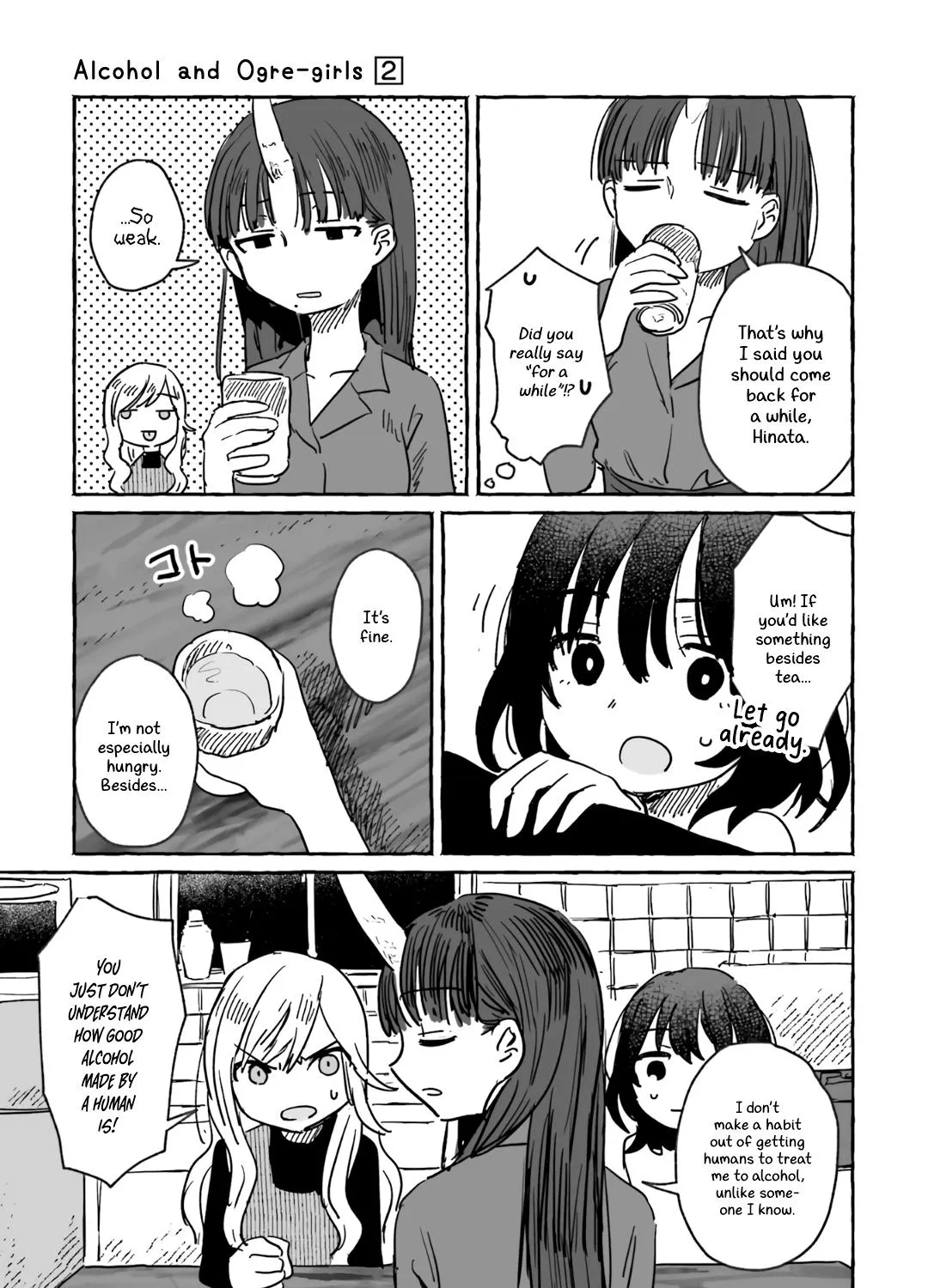 Alcohol and Ogre-girls Zinmanga X Chapter 7 Page 33