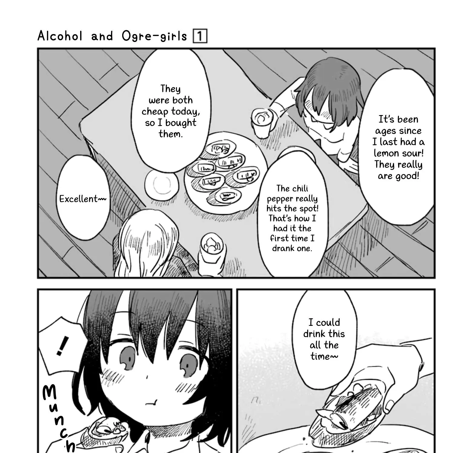 Alcohol and Ogre-girls Zinmanga X Chapter 3 Page 29