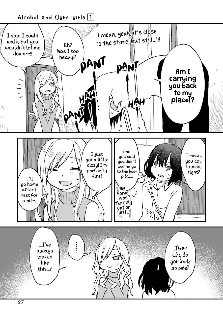 Alcohol and Ogre-girls Zinmanga X Chapter 1 Page 35