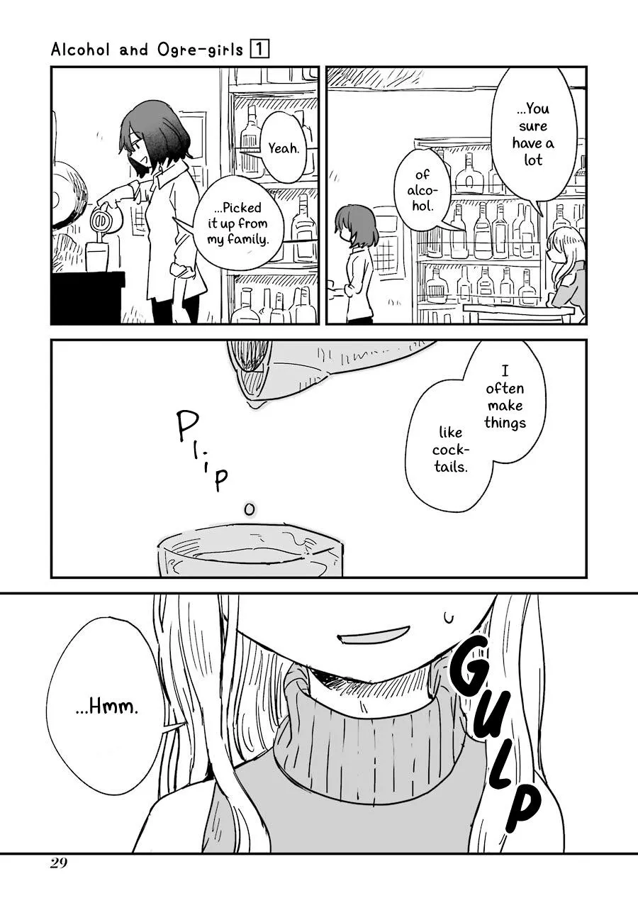 Alcohol and Ogre-girls Zinmanga X Chapter 1 Page 37