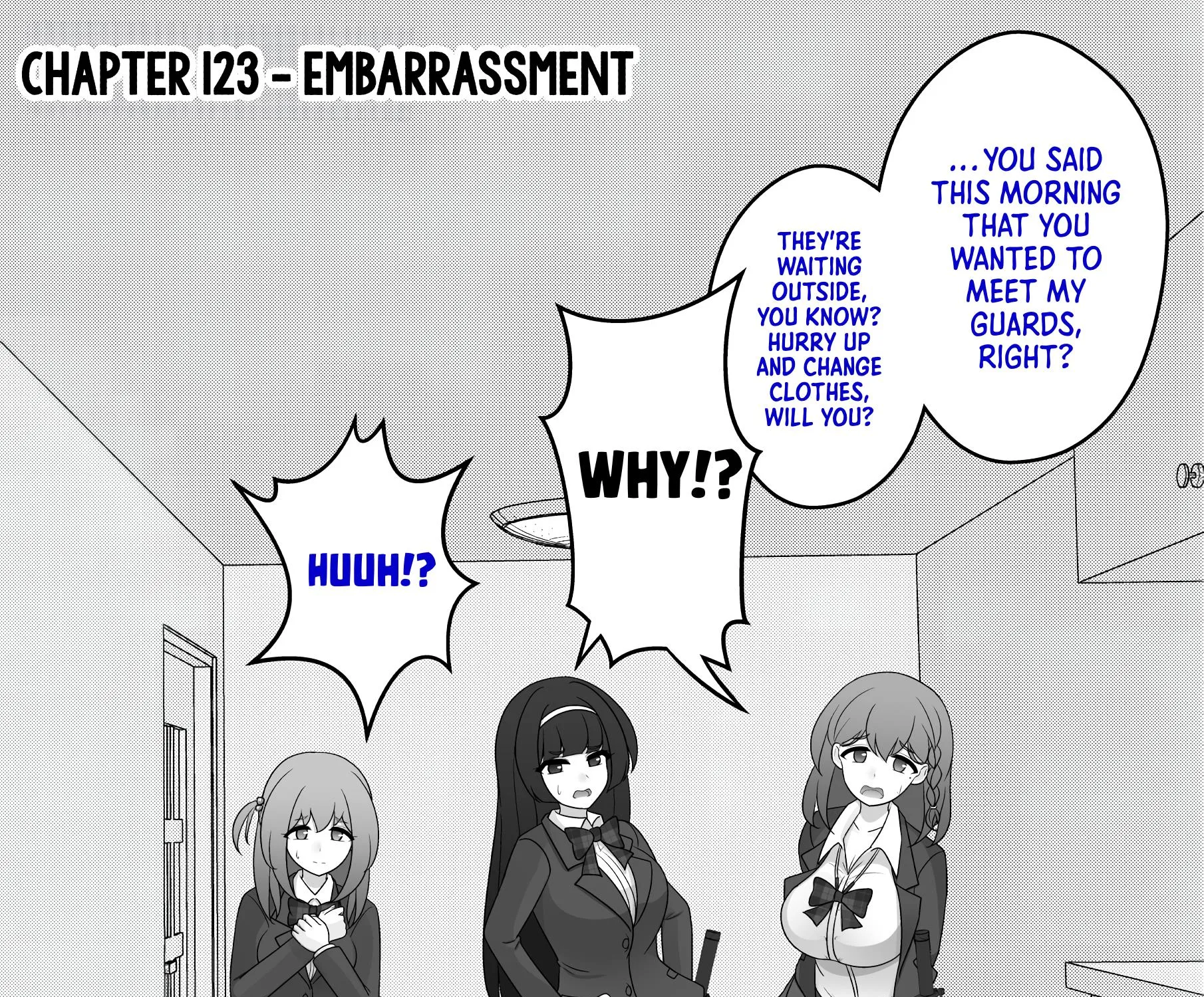 A Parallel World With A 1:39 Male To Female Ratio Is Unexpectedly Normal Zinmanga X Chapter 123 Page 1