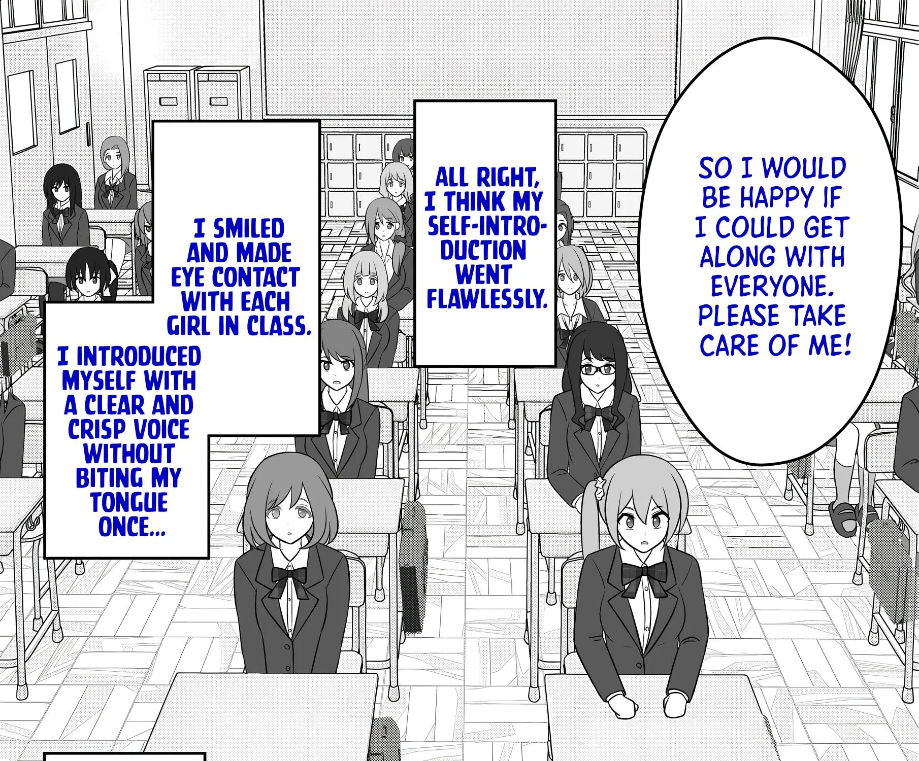 A Parallel World With A 1:39 Male To Female Ratio Is Unexpectedly Normal Zinmanga X Chapter 55 Page 1