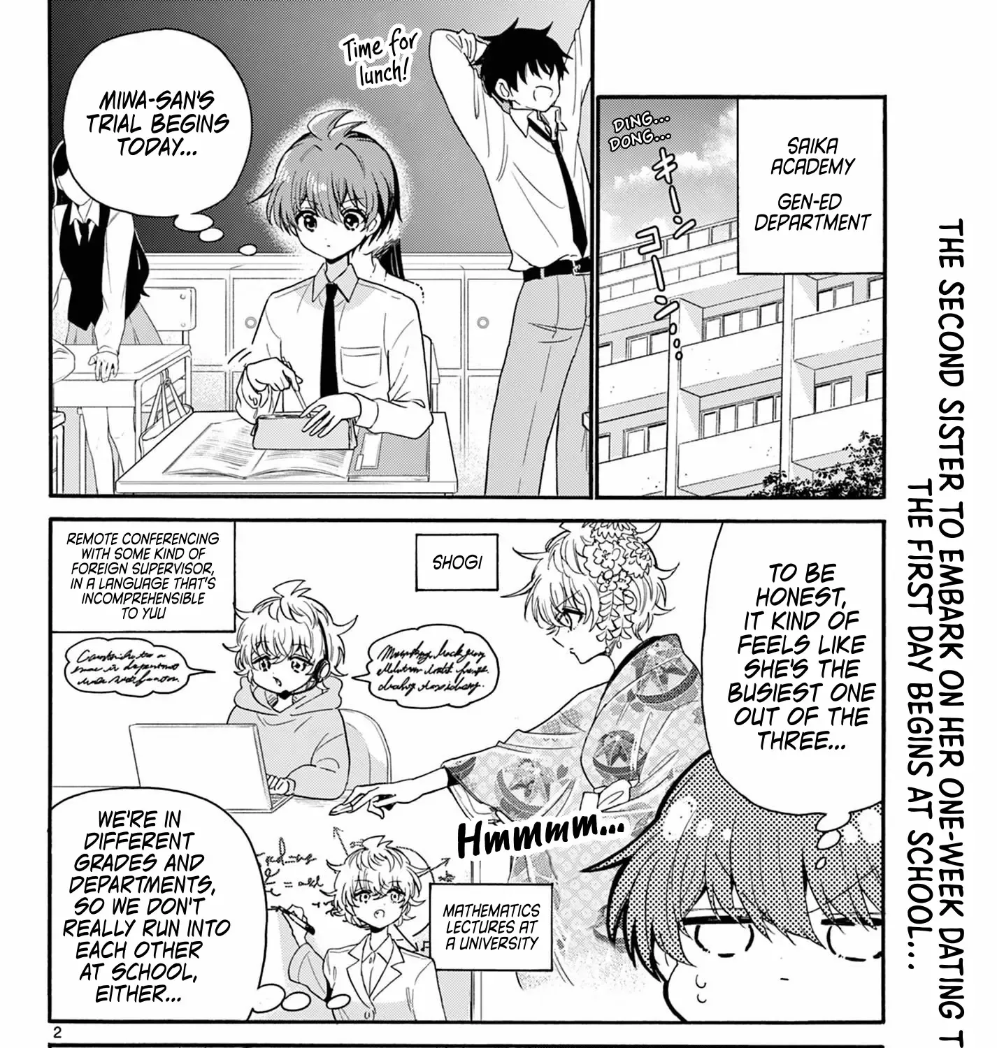 Mikadono Sanshimai Wa Angai, Choroi Zinmanga X Chapter 136 Page 3