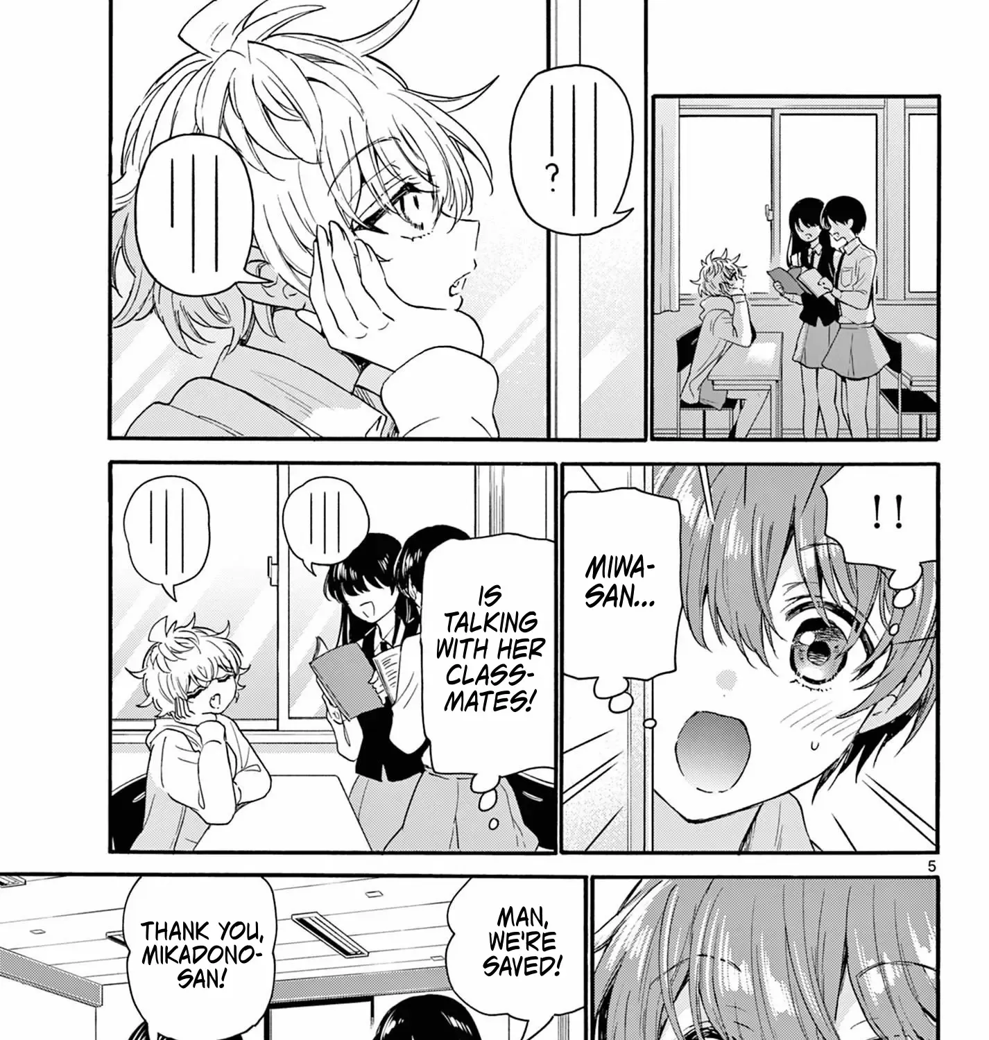 Mikadono Sanshimai Wa Angai, Choroi Zinmanga X Chapter 136 Page 9
