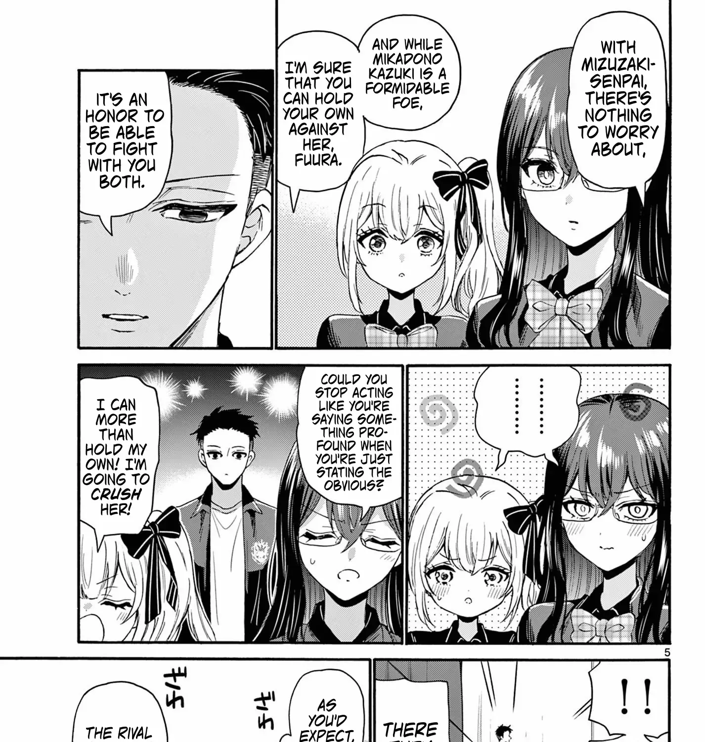 Mikadono Sanshimai Wa Angai, Choroi Zinmanga X Chapter 124 Page 9