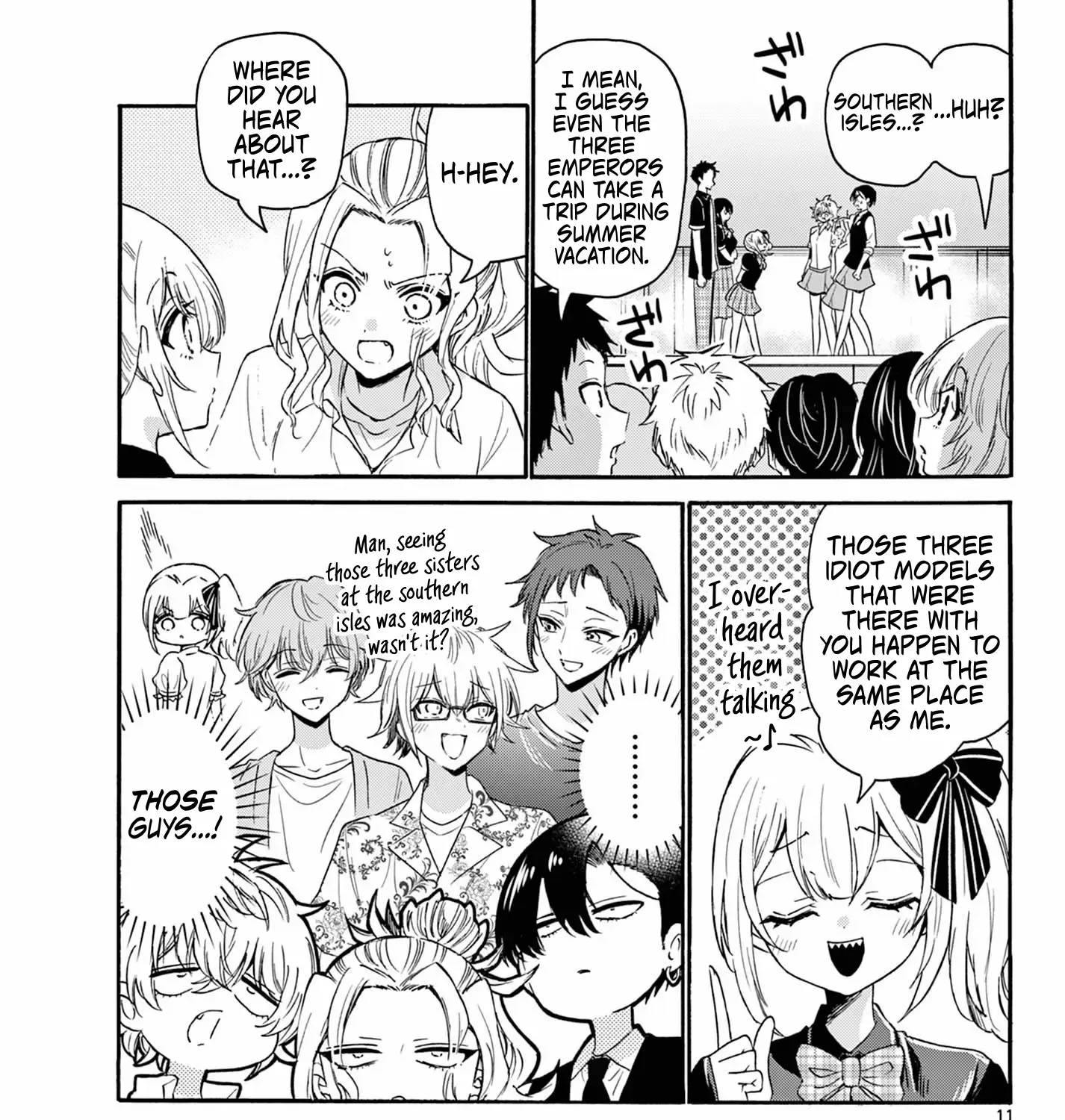 Mikadono Sanshimai Wa Angai, Choroi Zinmanga X Chapter 124 Page 21