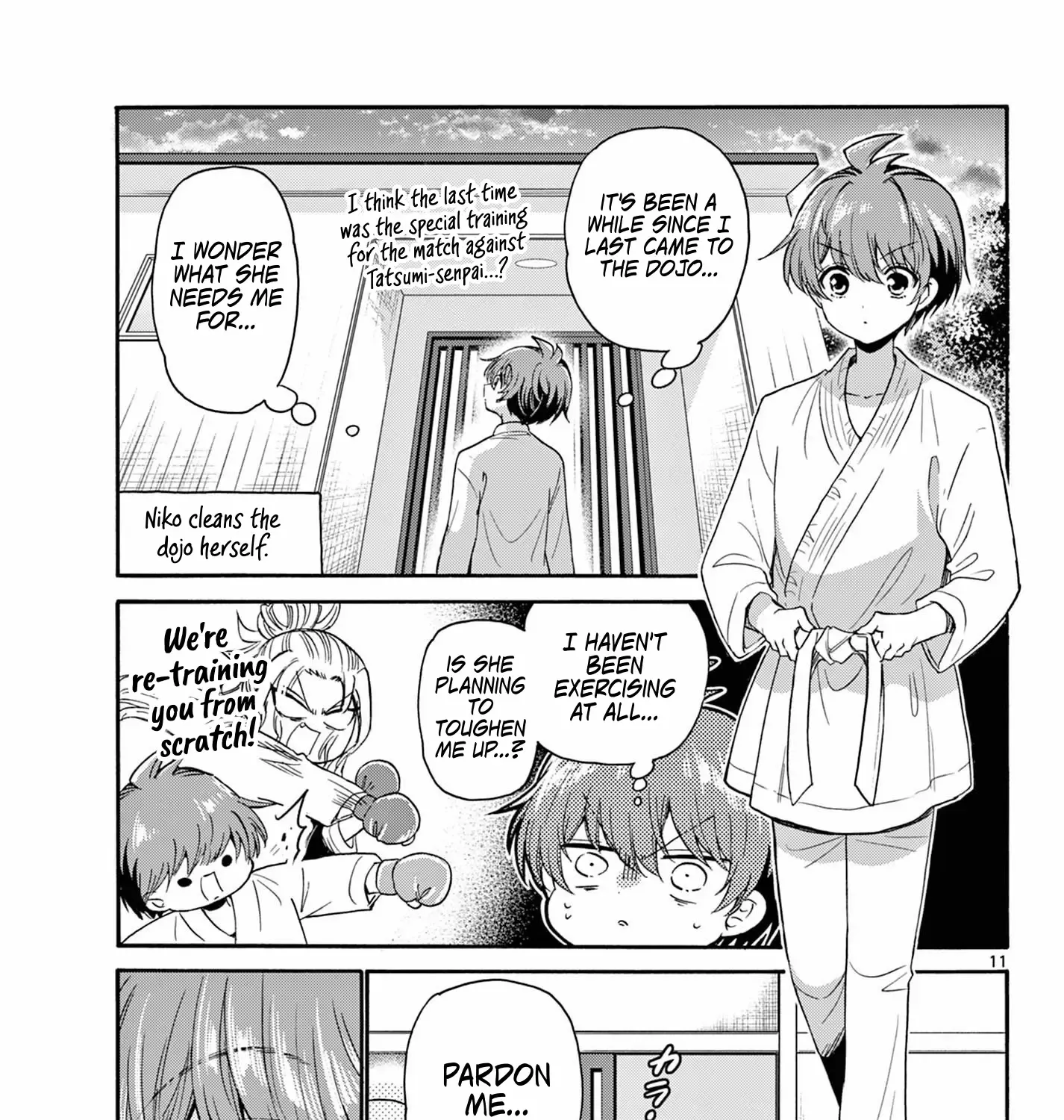 Mikadono Sanshimai Wa Angai, Choroi Zinmanga X Chapter 116 Page 21