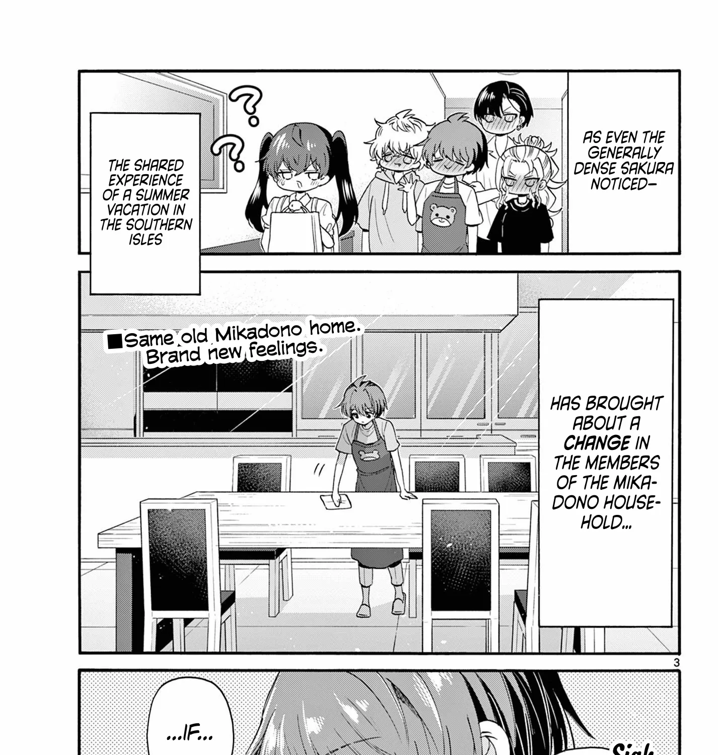 Mikadono Sanshimai Wa Angai, Choroi Zinmanga X Chapter 111 Page 3