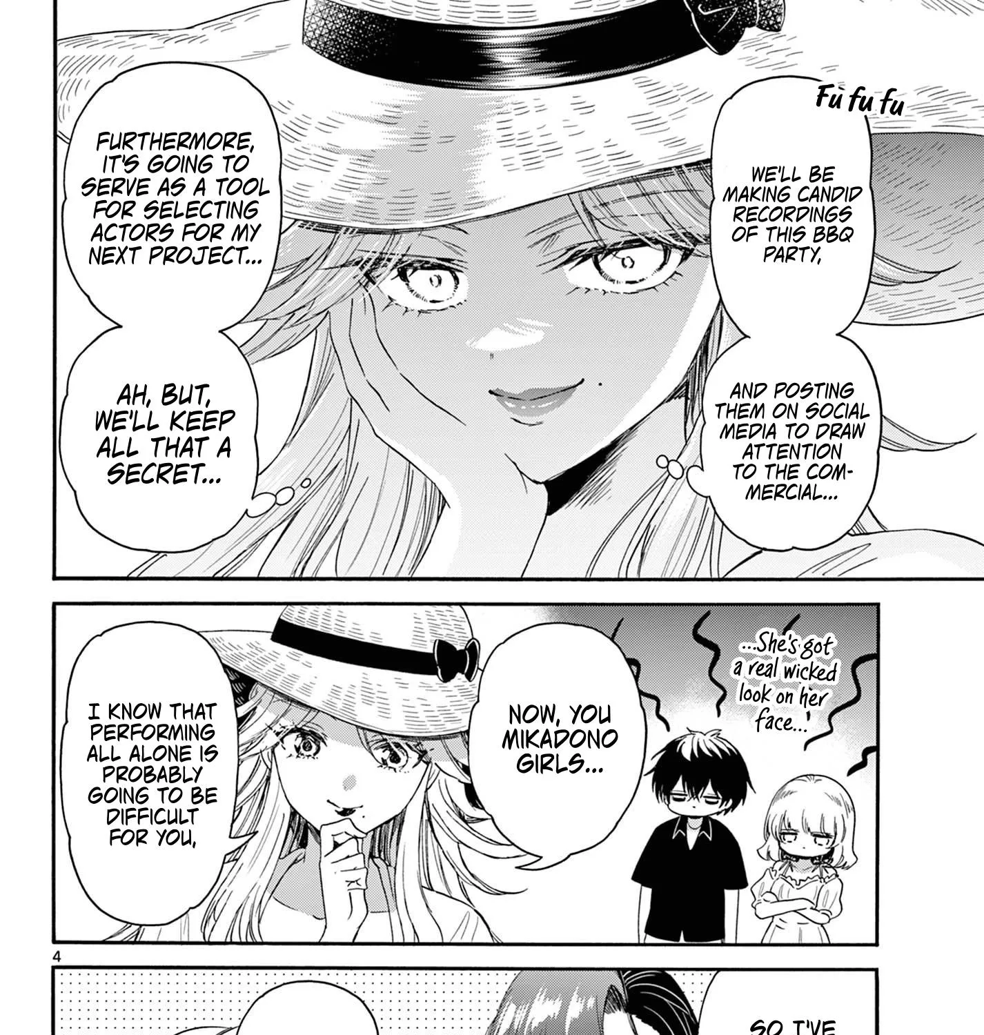 Mikadono Sanshimai Wa Angai, Choroi Zinmanga X Chapter 88 Page 7