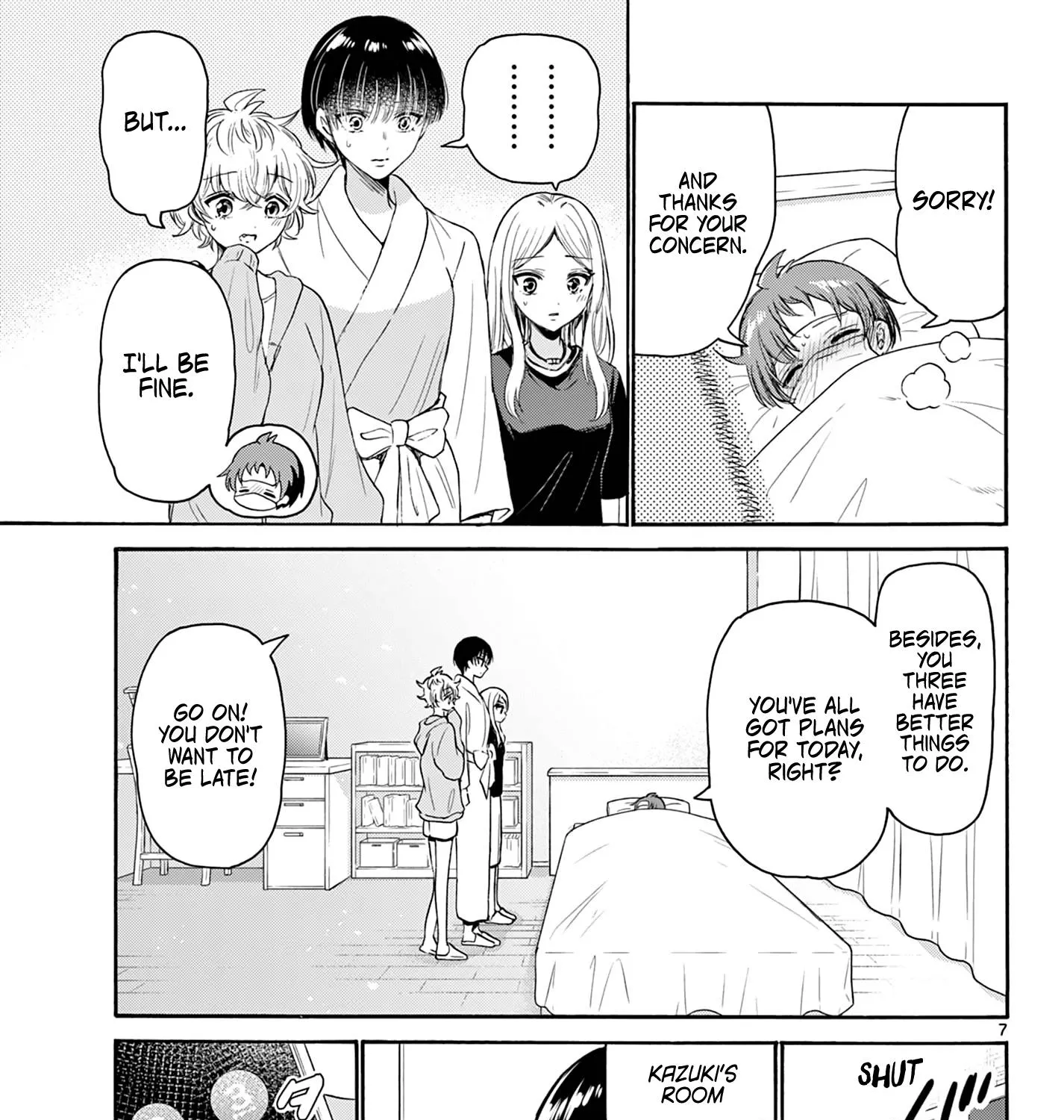 Mikadono Sanshimai Wa Angai, Choroi Zinmanga X Chapter 73 Page 13