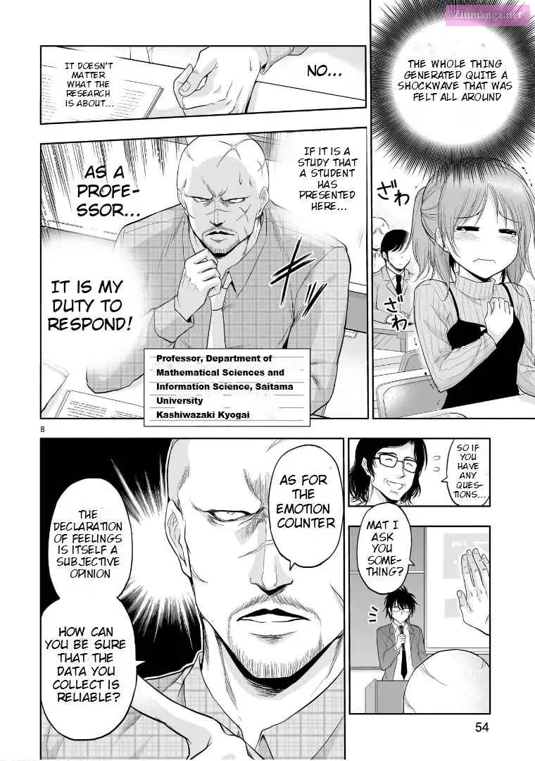 Rikei ga Koi ni Ochita no de Shoumei shitemita. Zinmanga X Chapter 73 Page 8