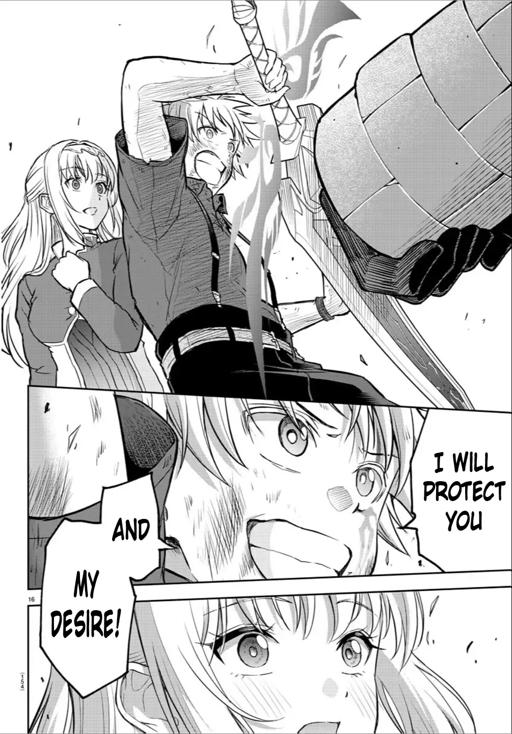 Cherry Yuusha to "Sei" Naru Tsurugi Zinmanga X Chapter 4 Page 16