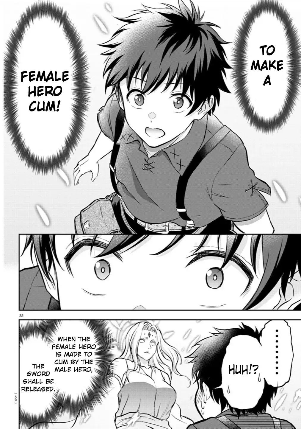 Cherry Yuusha to "Sei" Naru Tsurugi Zinmanga X Chapter 1 Page 34