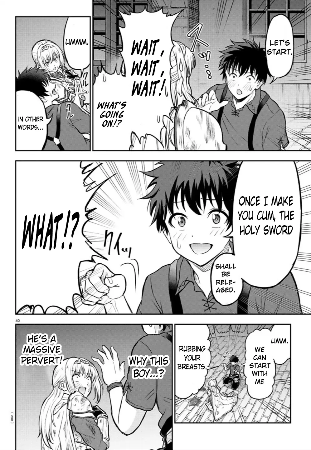 Cherry Yuusha to "Sei" Naru Tsurugi Zinmanga X Chapter 1 Page 42