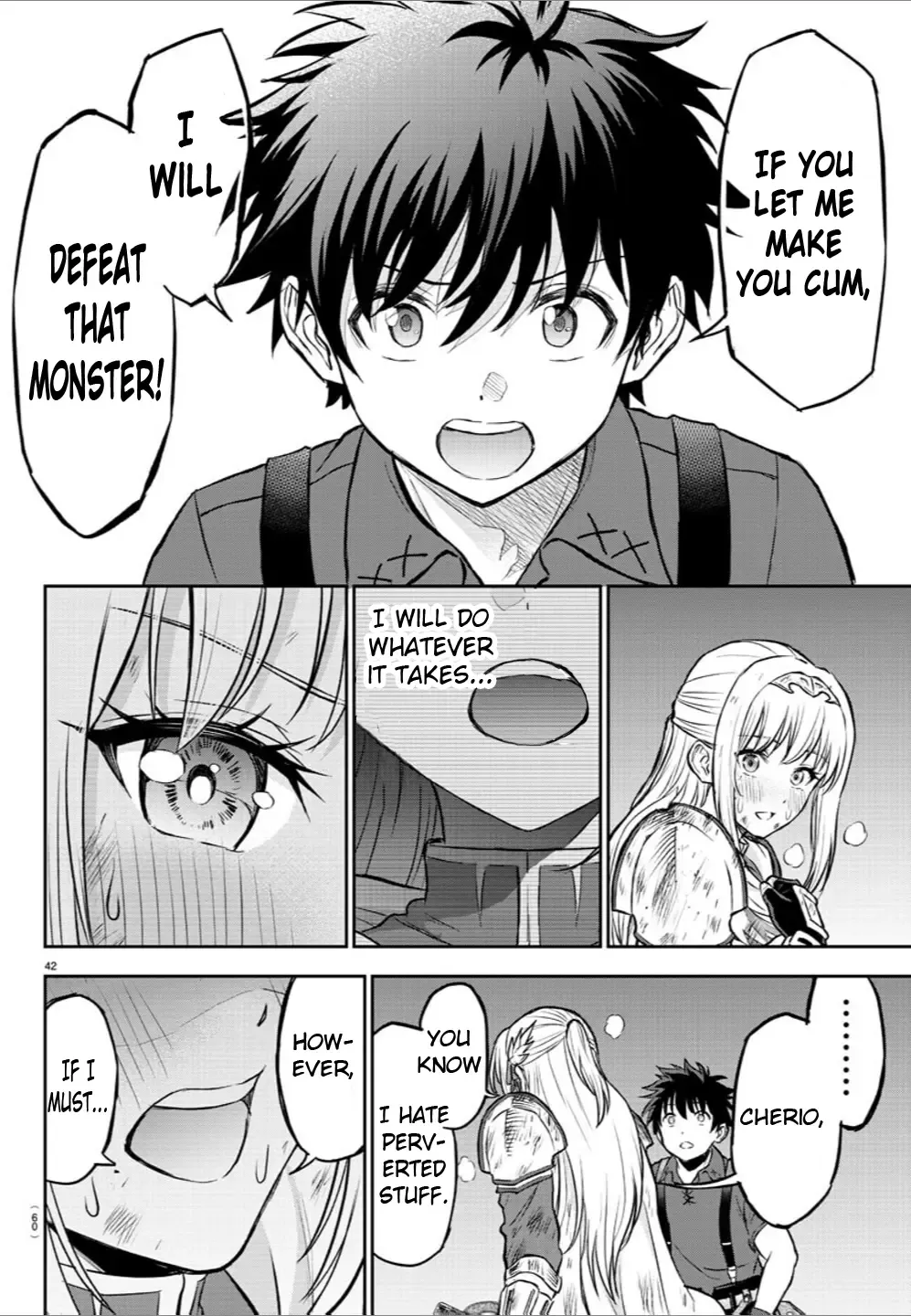 Cherry Yuusha to "Sei" Naru Tsurugi Zinmanga X Chapter 1 Page 44