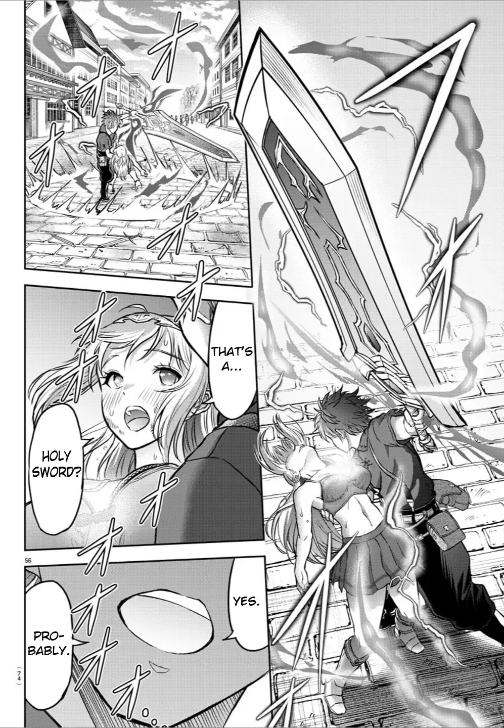 Cherry Yuusha to "Sei" Naru Tsurugi Zinmanga X Chapter 1 Page 56