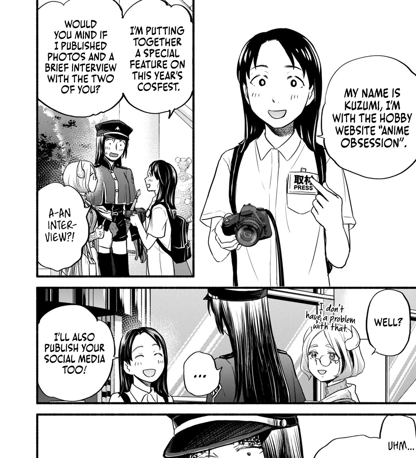 Kasane and Subaru Zinmanga X Chapter 14 Page 1
