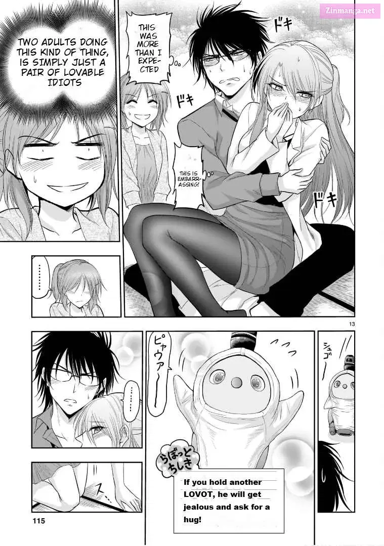 Rikei ga Koi ni Ochita no de Shoumei shitemita. Zinmanga X Chapter 70.5 Page 14