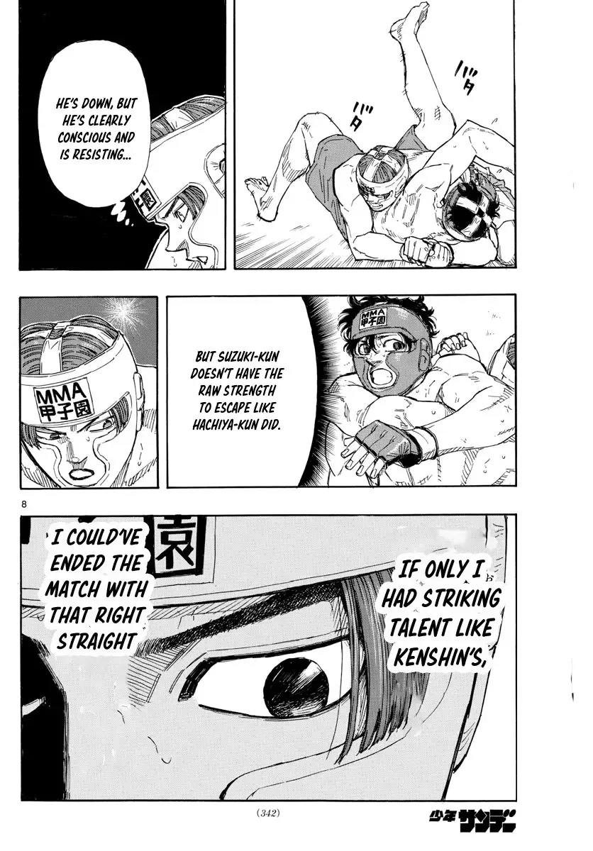 Red Blue Zinmanga X Chapter 64 Page 8