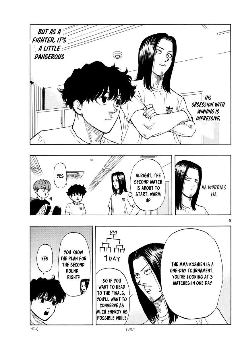 Red Blue Zinmanga X Chapter 62 Page 9
