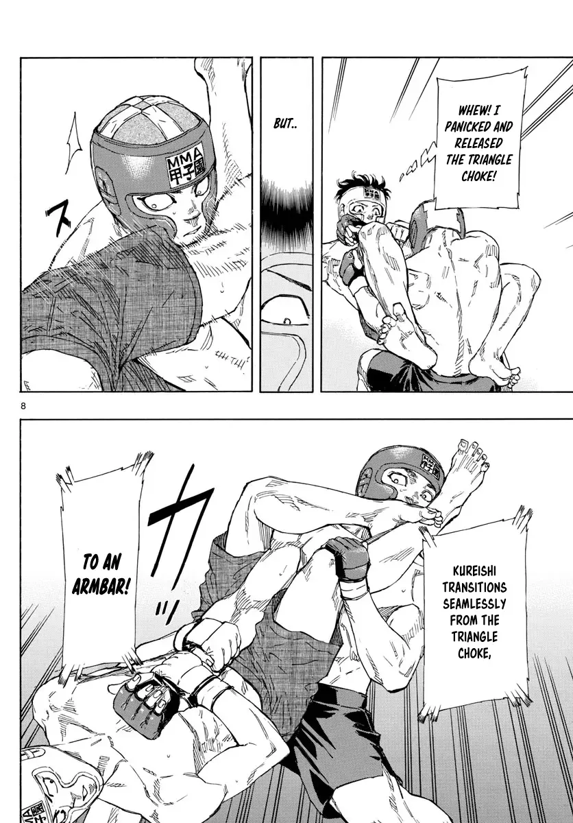 Red Blue Zinmanga X Chapter 61 Page 8