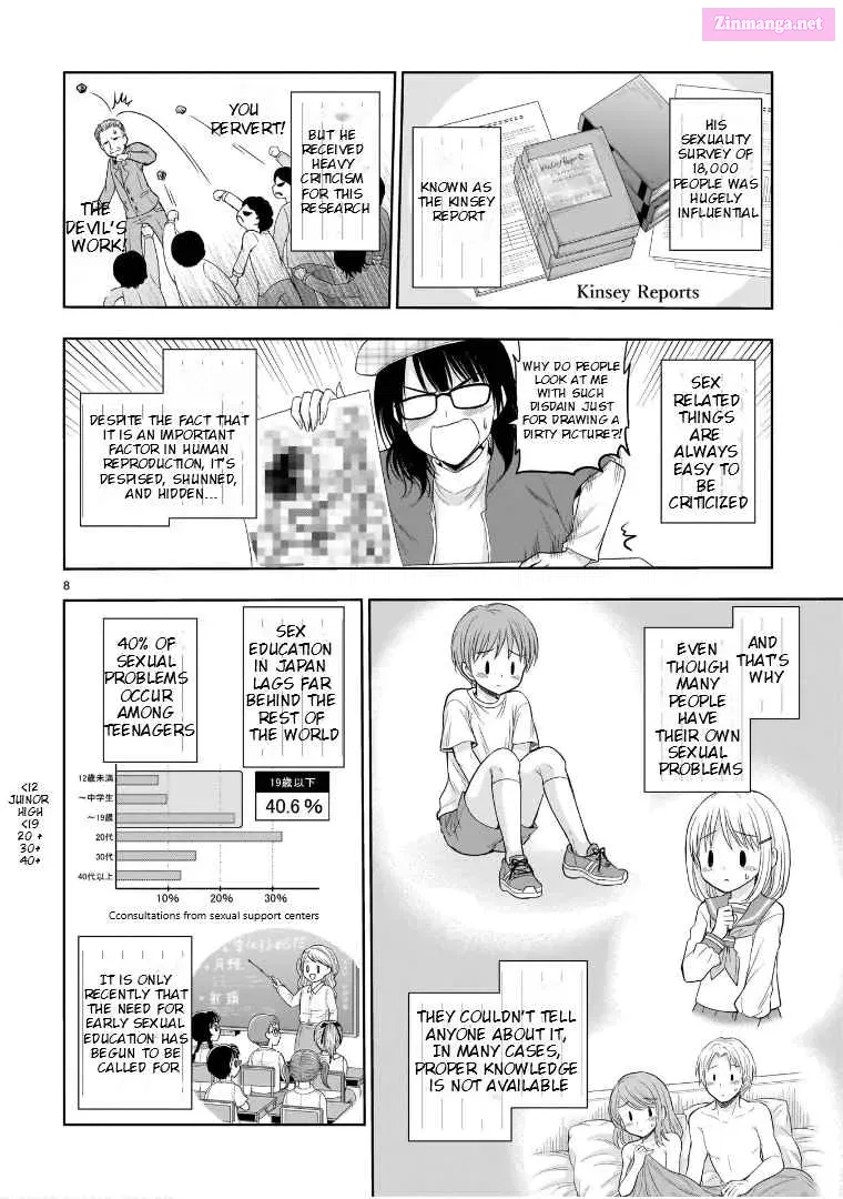 Rikei ga Koi ni Ochita no de Shoumei shitemita. Zinmanga X Chapter 70 Page 9
