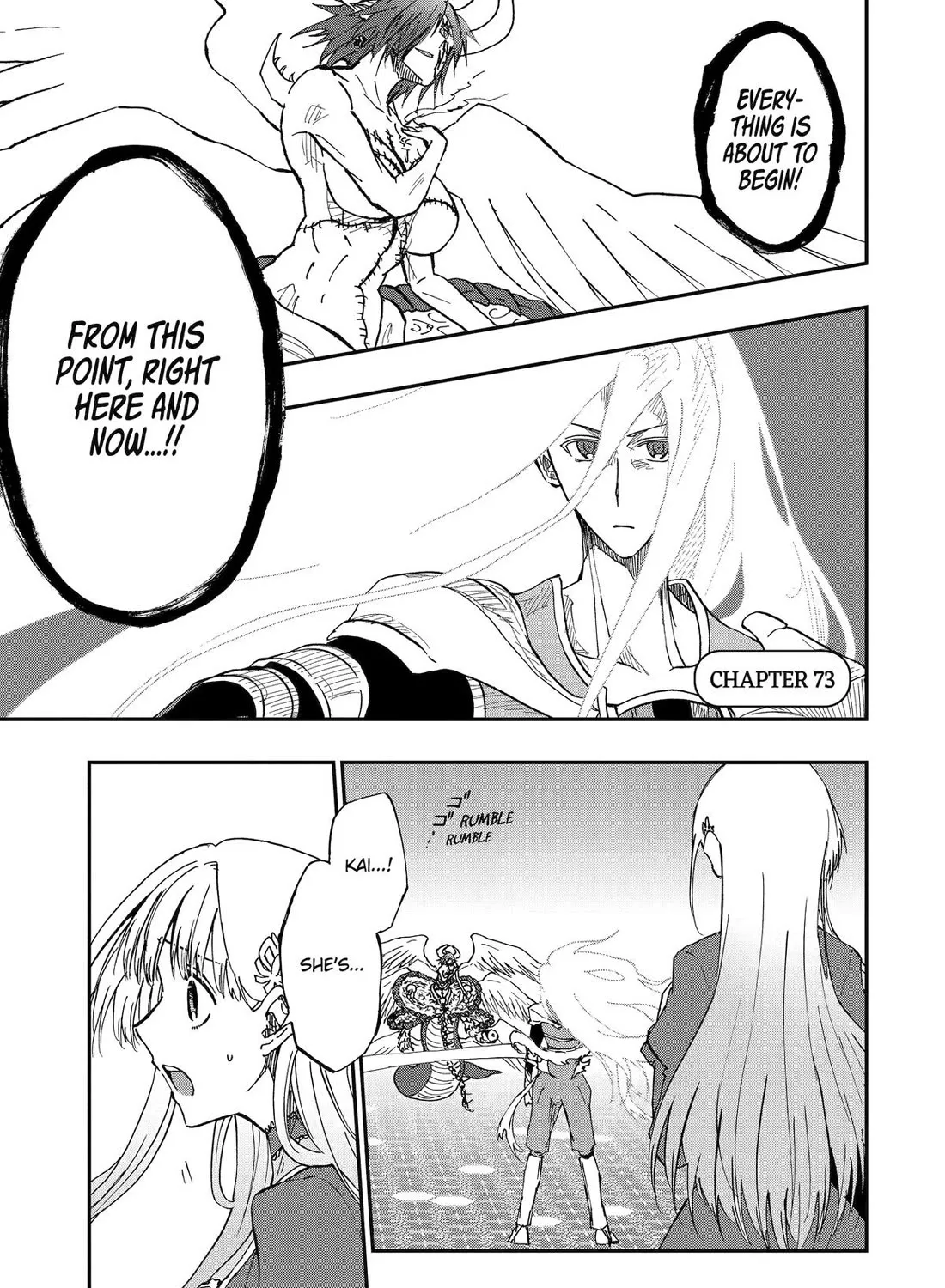 Ankoku Kishi No Ore Desu Ga Saikyou No Seikishi Wo Mezashimasu Zinmanga X Chapter 73 Page 1