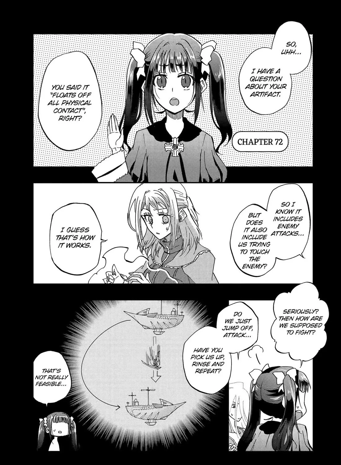 Ankoku Kishi No Ore Desu Ga Saikyou No Seikishi Wo Mezashimasu Zinmanga X Chapter 72 Page 1