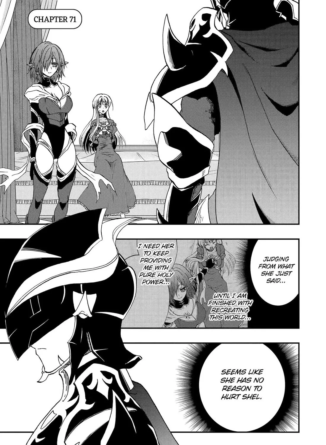 Ankoku Kishi No Ore Desu Ga Saikyou No Seikishi Wo Mezashimasu Zinmanga X Chapter 71 Page 1