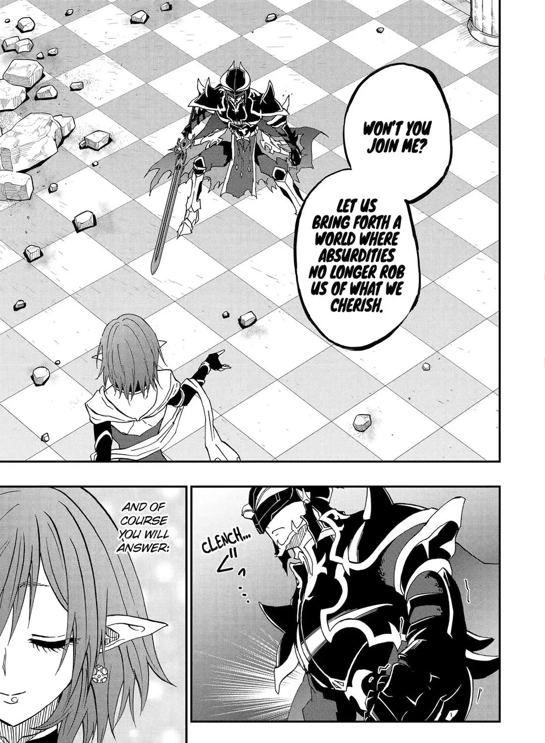 Ankoku Kishi No Ore Desu Ga Saikyou No Seikishi Wo Mezashimasu Zinmanga X Chapter 71 Page 5
