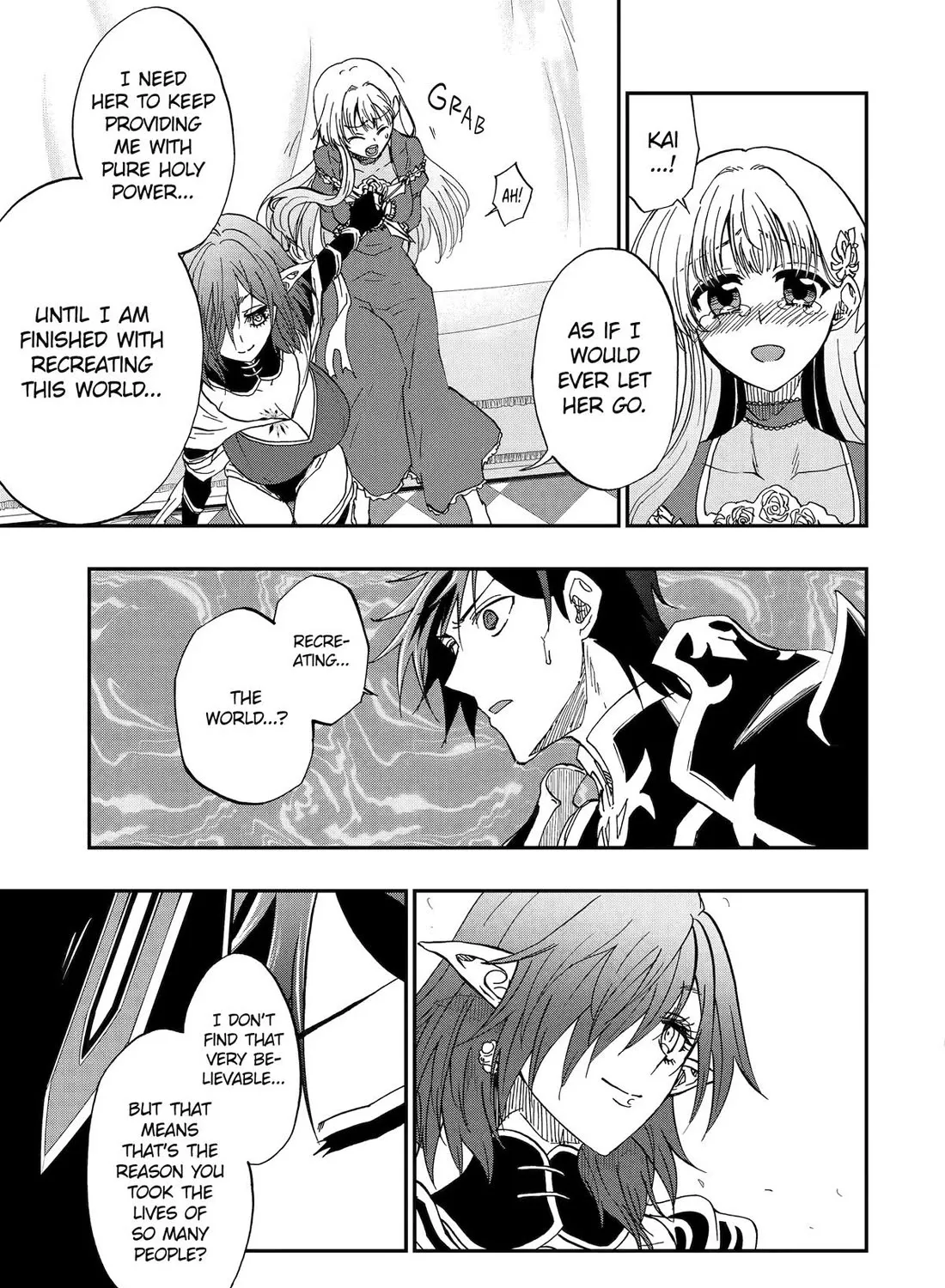 Ankoku Kishi No Ore Desu Ga Saikyou No Seikishi Wo Mezashimasu Zinmanga X Chapter 70 Page 55