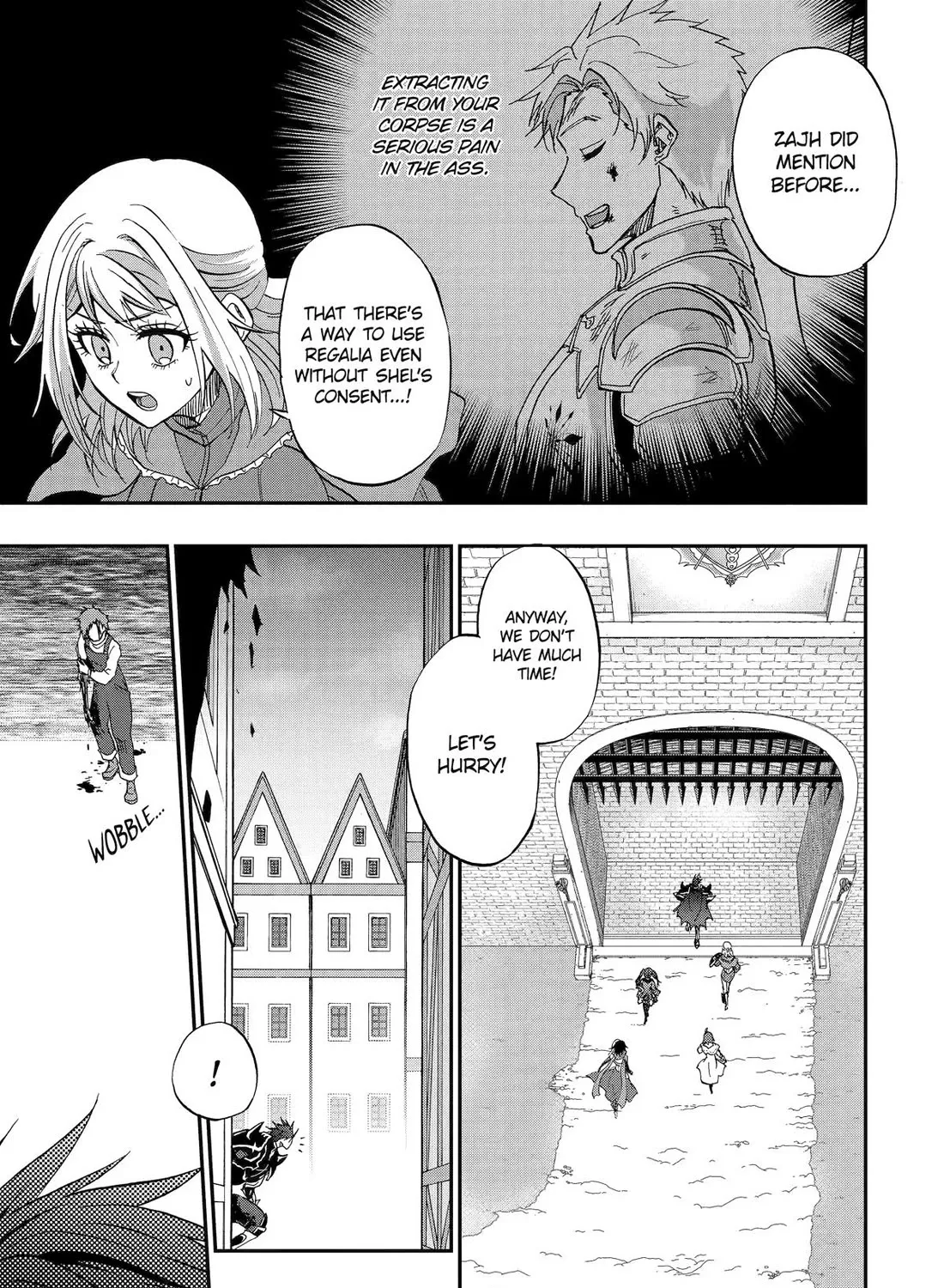 Ankoku Kishi No Ore Desu Ga Saikyou No Seikishi Wo Mezashimasu Zinmanga X Chapter 66 Page 33
