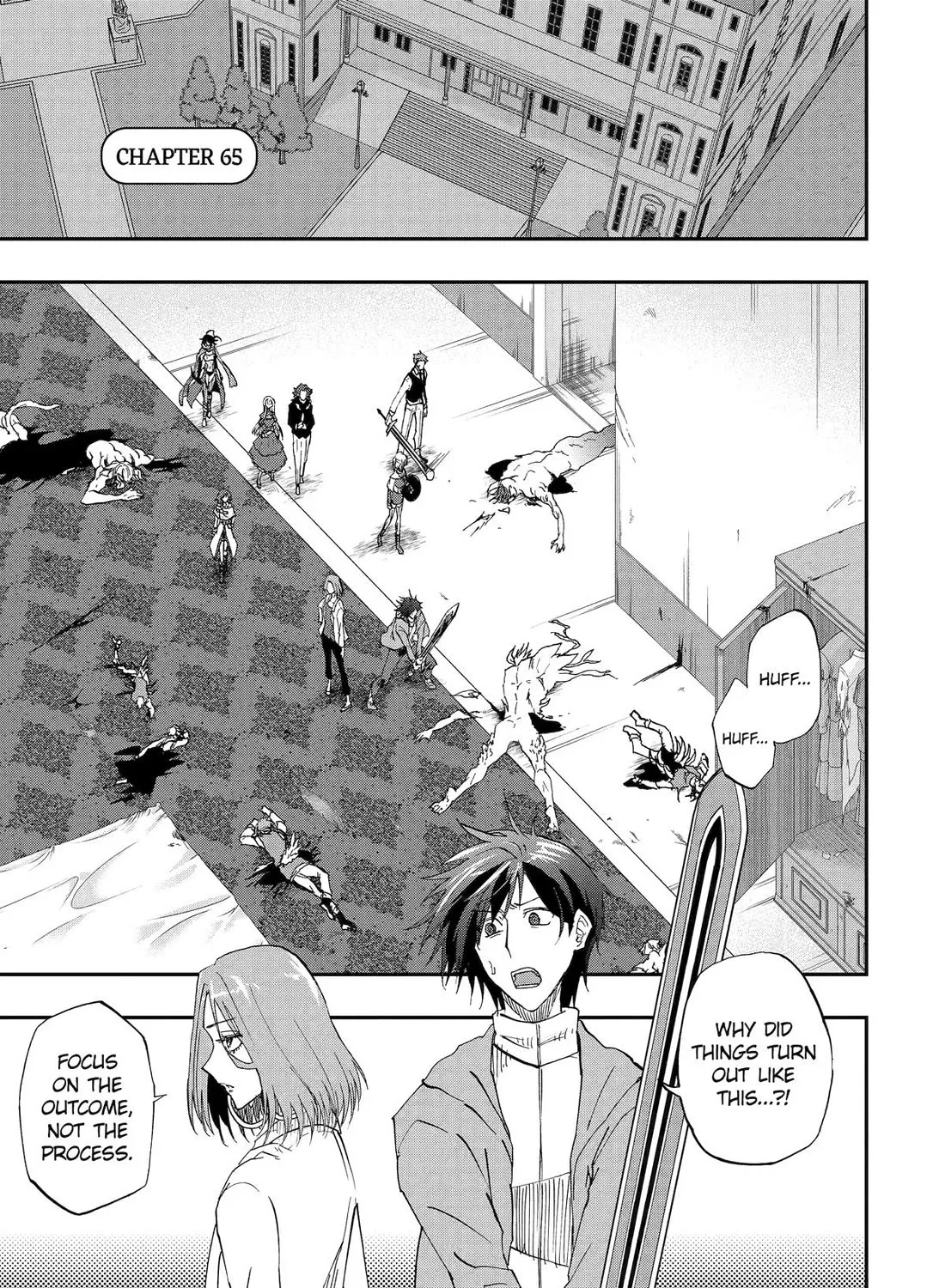 Ankoku Kishi No Ore Desu Ga Saikyou No Seikishi Wo Mezashimasu Zinmanga X Chapter 65 Page 1