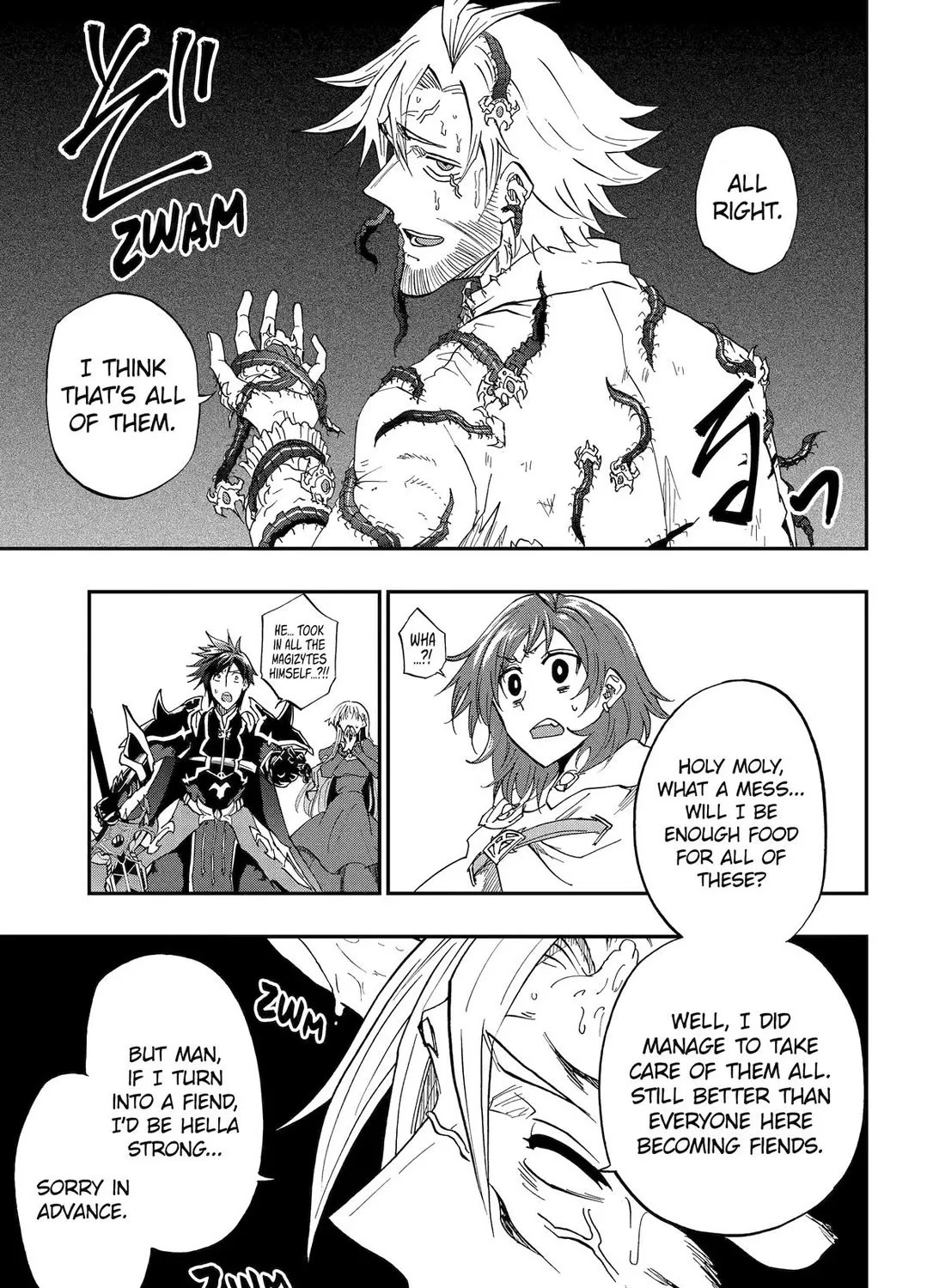 Ankoku Kishi No Ore Desu Ga Saikyou No Seikishi Wo Mezashimasu Zinmanga X Chapter 65 Page 55