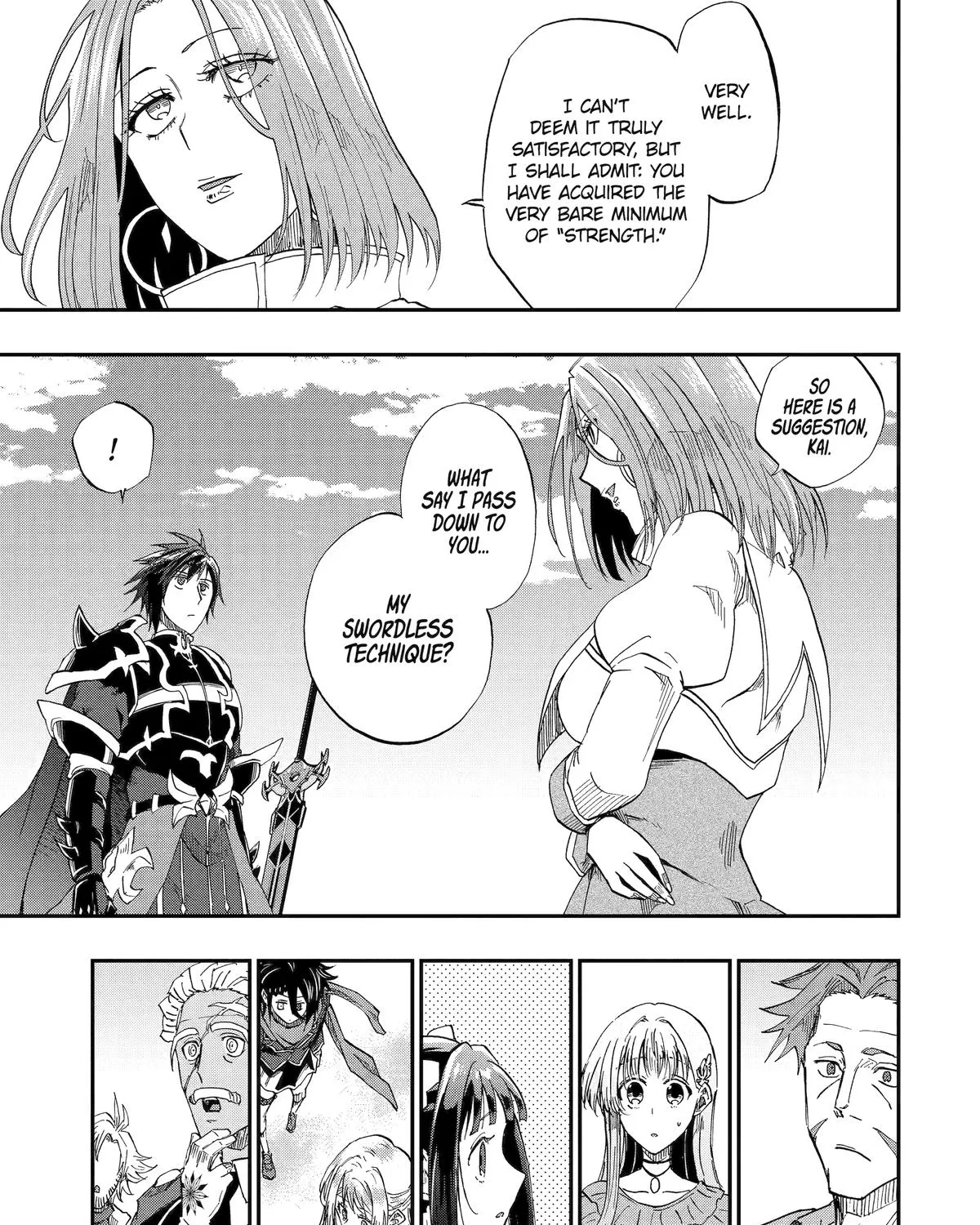 Ankoku Kishi No Ore Desu Ga Saikyou No Seikishi Wo Mezashimasu Zinmanga X Chapter 61 Page 33