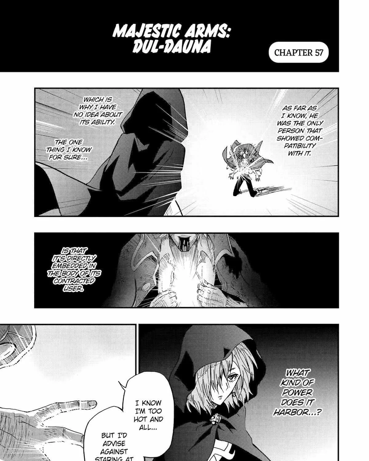 Ankoku Kishi No Ore Desu Ga Saikyou No Seikishi Wo Mezashimasu Zinmanga X Chapter 57 Page 1