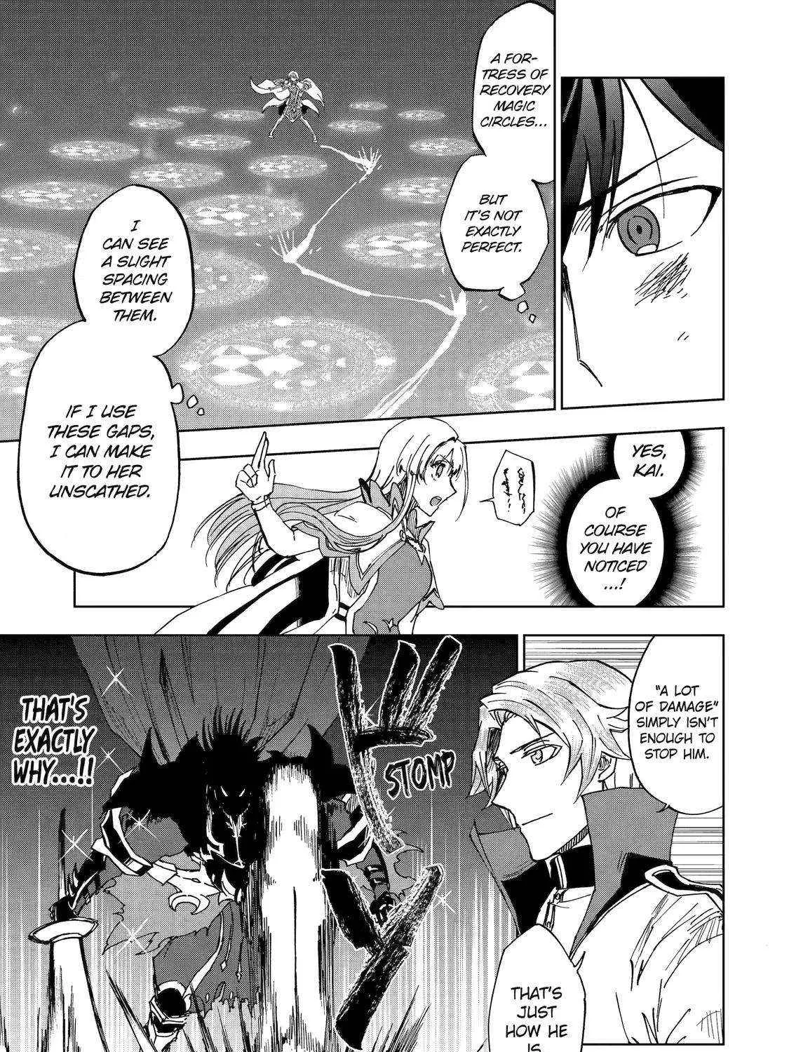 Ankoku Kishi No Ore Desu Ga Saikyou No Seikishi Wo Mezashimasu Zinmanga X Chapter 44 Page 34