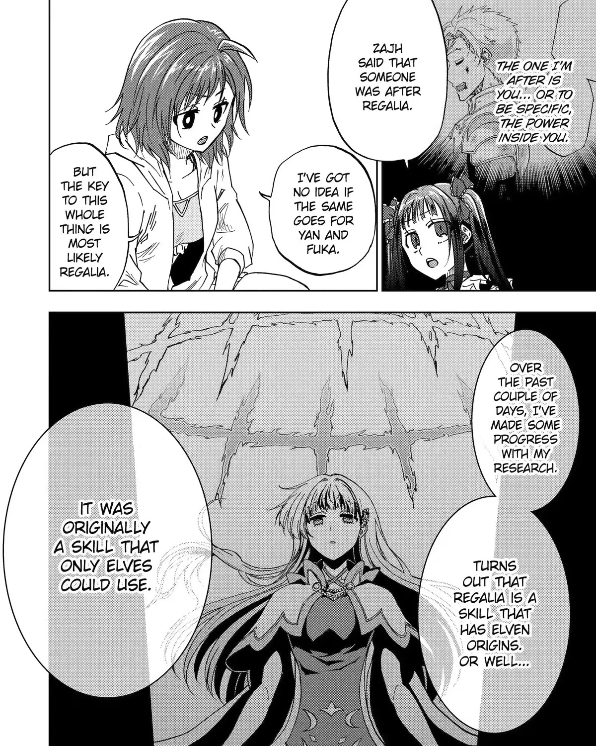 Ankoku Kishi No Ore Desu Ga Saikyou No Seikishi Wo Mezashimasu Zinmanga X Chapter 43 Page 51