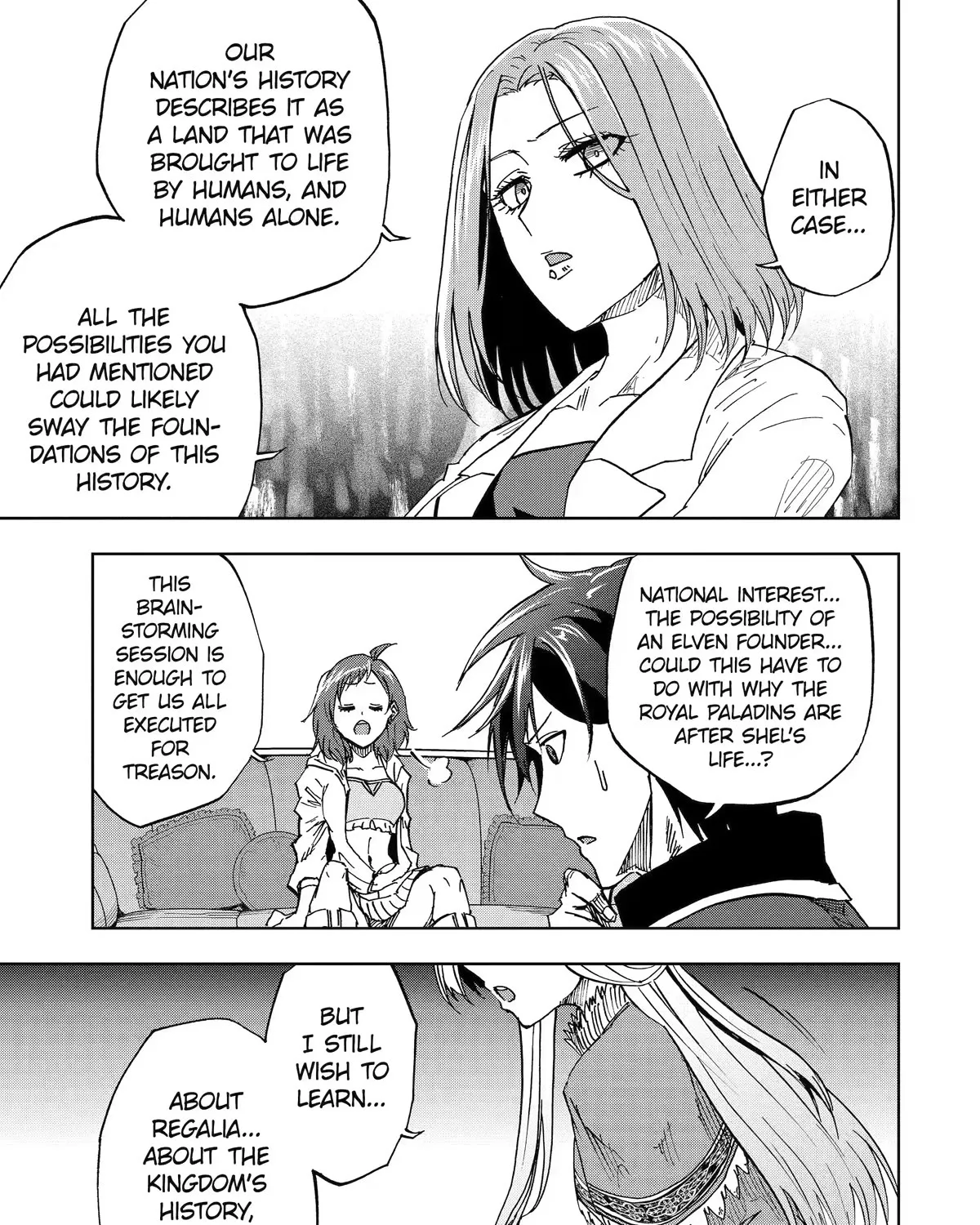 Ankoku Kishi No Ore Desu Ga Saikyou No Seikishi Wo Mezashimasu Zinmanga X Chapter 43 Page 57
