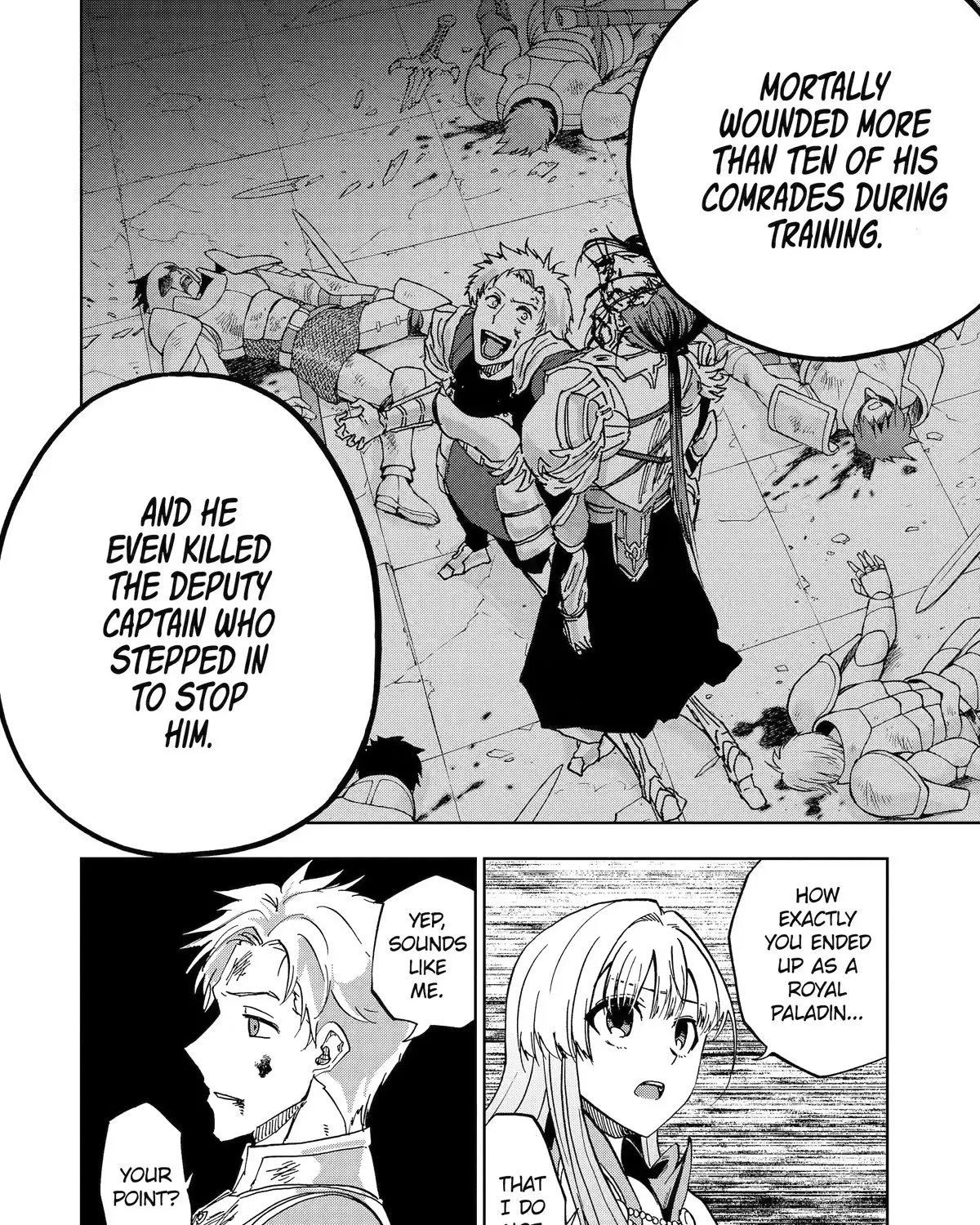 Ankoku Kishi No Ore Desu Ga Saikyou No Seikishi Wo Mezashimasu Zinmanga X Chapter 41 Page 43